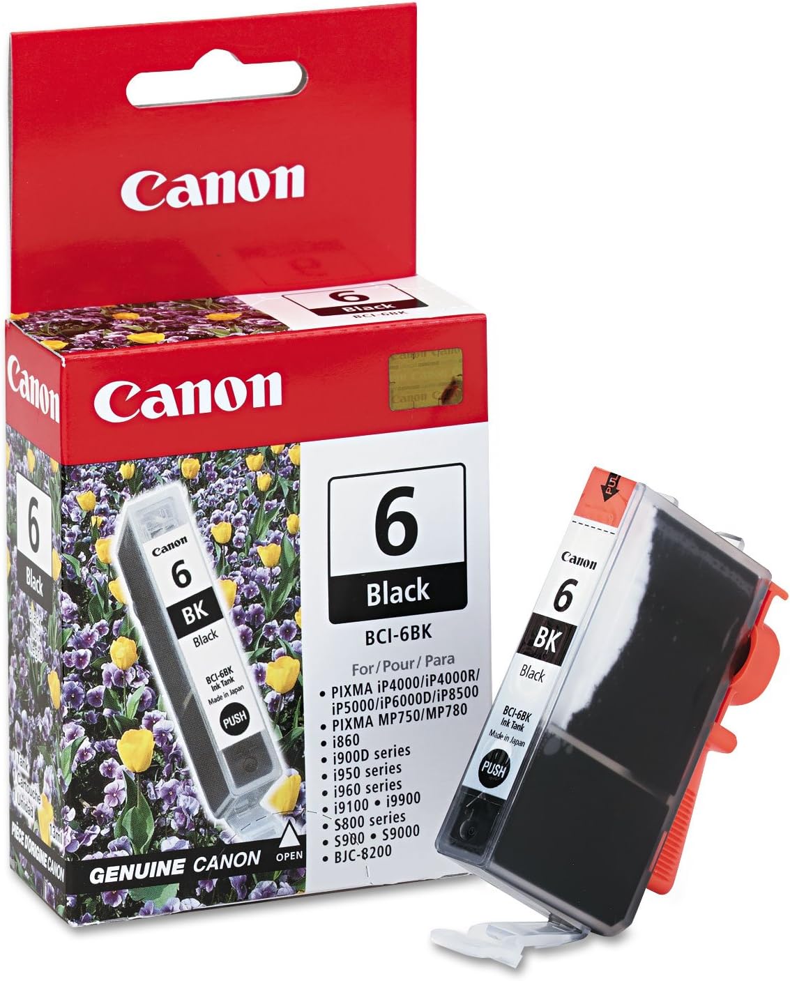 Bci-6bk Black Ink Tank I9000 I560 Mp750 Mp760 Mp780 S9000 Ip4000