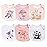 Maiwa 6-Pack Baby Bibs Set: 100% Cotton, Waterproof, Snap Closure,Baby Boys Girls Unisex Design - Ideal for Drooling,Teething & Feeding,Easy Clean, Durable Baby Essentials