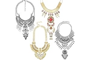 4 Pcs Egyptian Collar Necklace