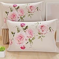 PETTI Artigiani Italiani - Coppia di Federe Cuscino 145x40 cm in Microfibra