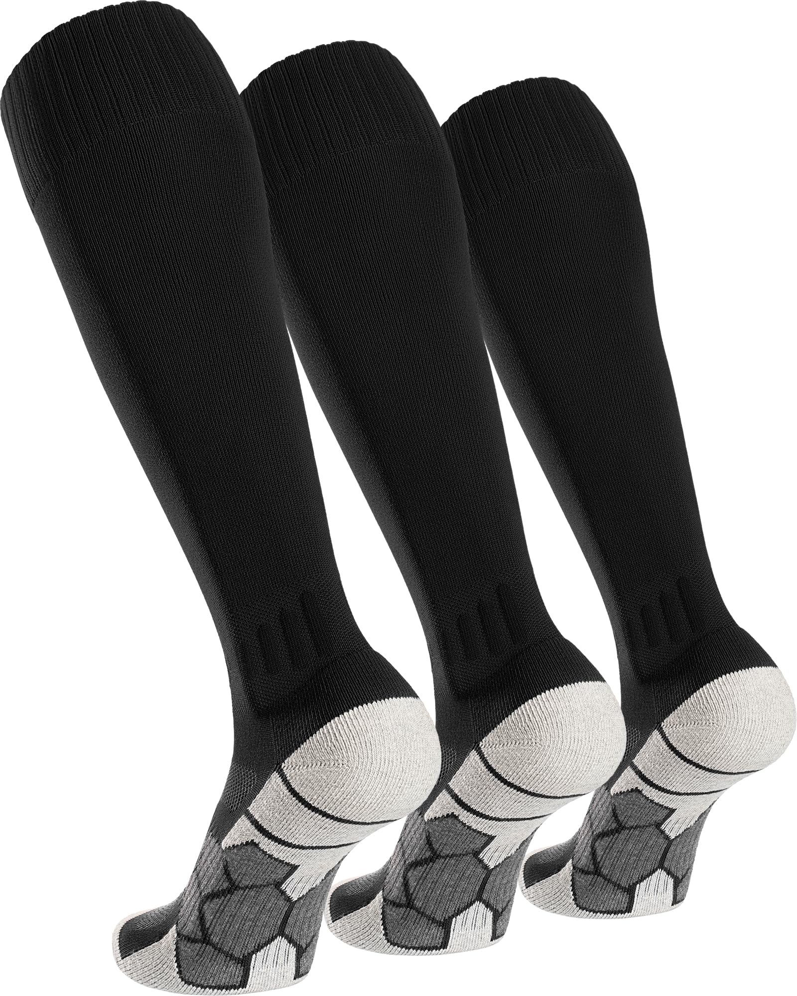APTESOL Soccer Socks Knee High Team Sport Socks for Kids Youth Adult