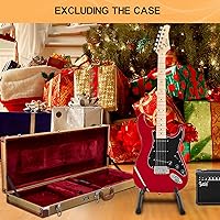 Vista 33 de GLARRY Full Size Electric Guitar for Music Lover Beginner with 20W Amp and Accessories Pack Guitar Bag (White)