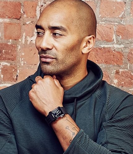 Miniatura 4 de Armitron Sport Reloj digital con correa de resina perforada con cronógrafo digital 408177 para hombre