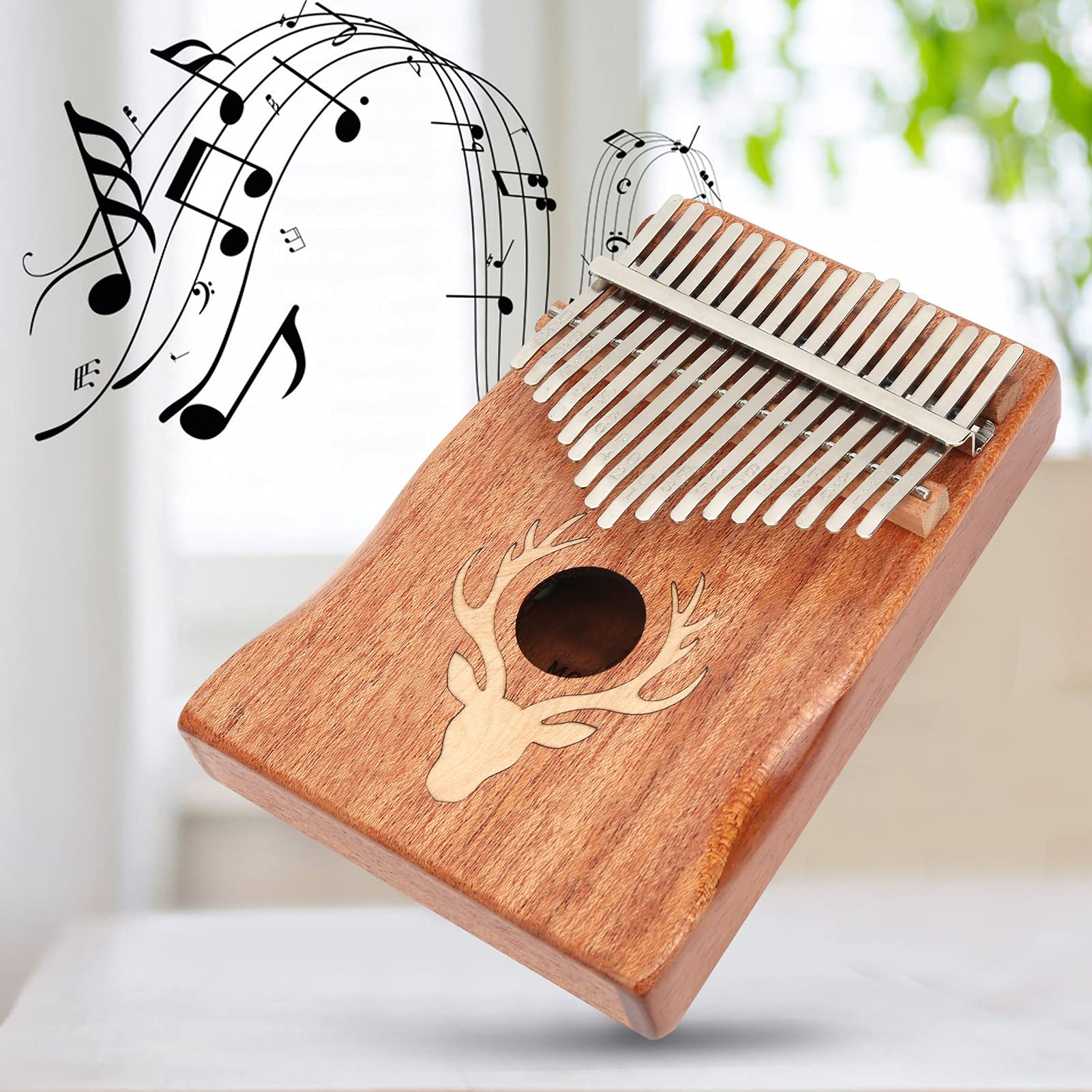 17 tasti Kalimba Thumb Piano Mini strumento musicale portatile giocattolo regalo di compleanno