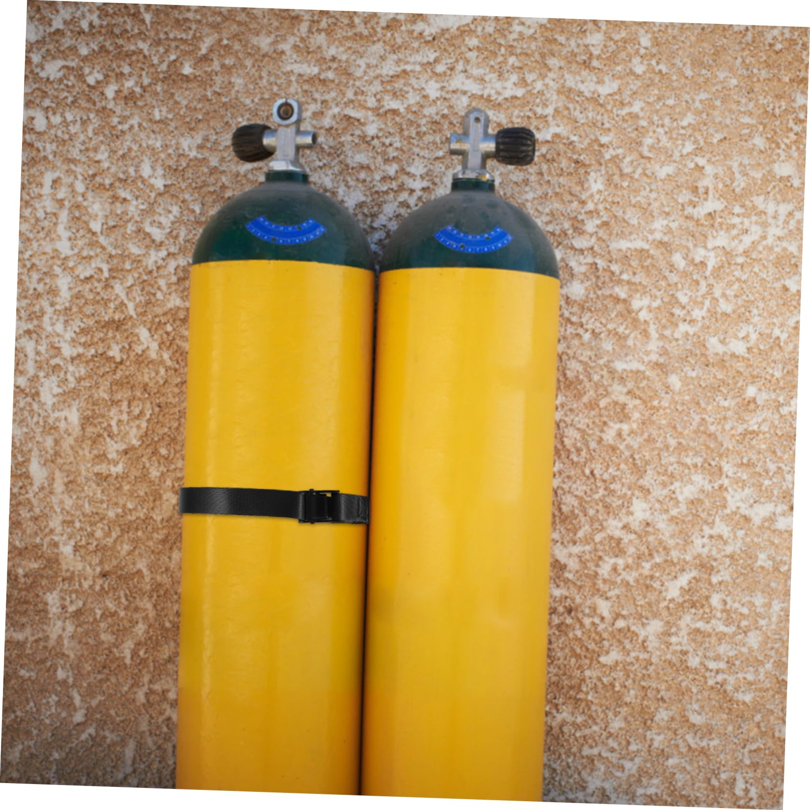 SOESFOUFU 40l Gas Cylinder Holder Wall Mount Tank Holder Bracket Camping Gas Tank Holder for /Oxygen Tanks