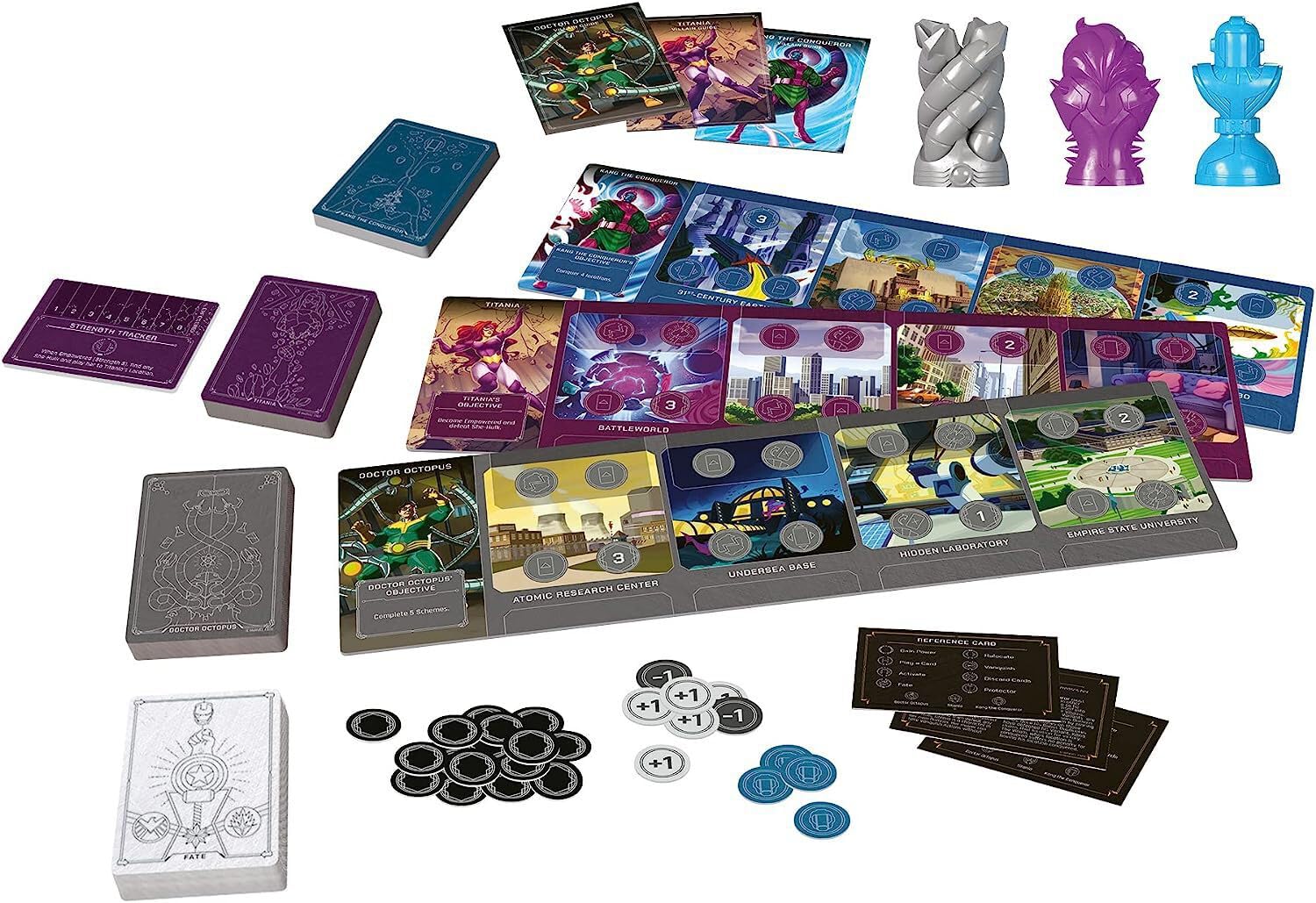 Ravensburger Marvel Villainous Twisted Ambitions – Jeux de stratégie immersifs pour Adultes et Enfants à partir de 12 Ans – Peut être joué Seul ou en Extension