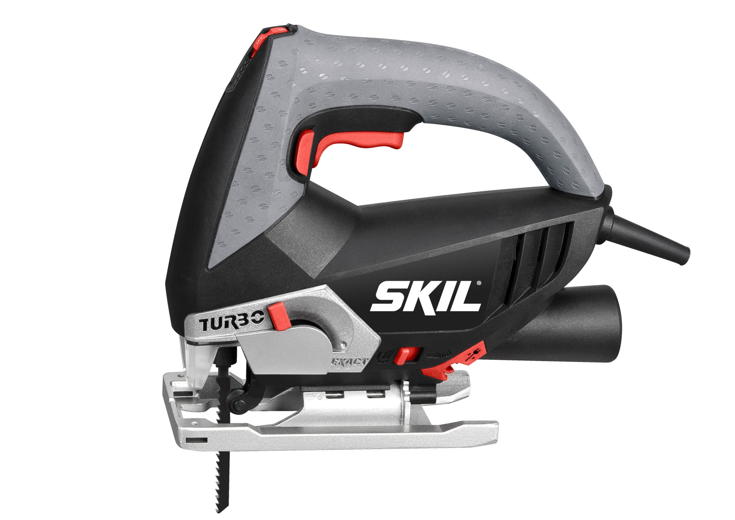 SKIL 4381 wyrzynarka AA (silnik 500 W, głębokość cięcia 75 mm, długość skoku 20 mm, ustawienie Turbo, przechowywanie kluczy) F0154381AA