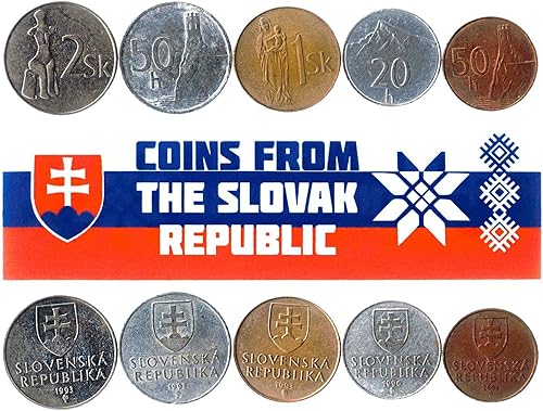 Miniatura 67 de Turquía 5 Monedas Mixtas 1 Kurus a 50 Lira Moneda turca desde 1957