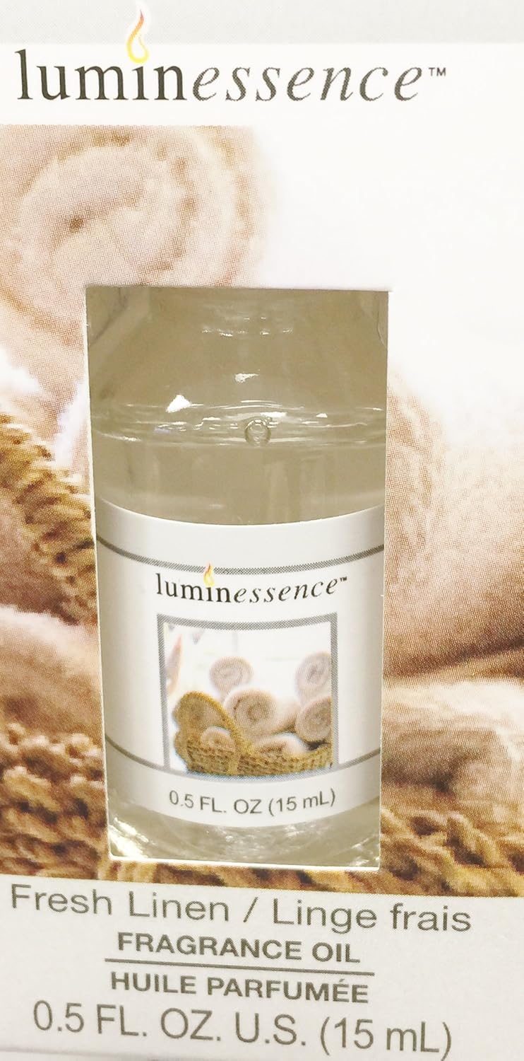 Luminessence Fresh Linen Fragrance Oil 0.5 Fl Oz Health