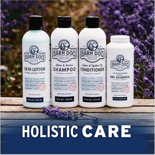 Miniatura 9 de Equiderma Barn Dog Skin Lotion, solución tópica para problemas de piel, suministros de aseo para perros, 16 onzas