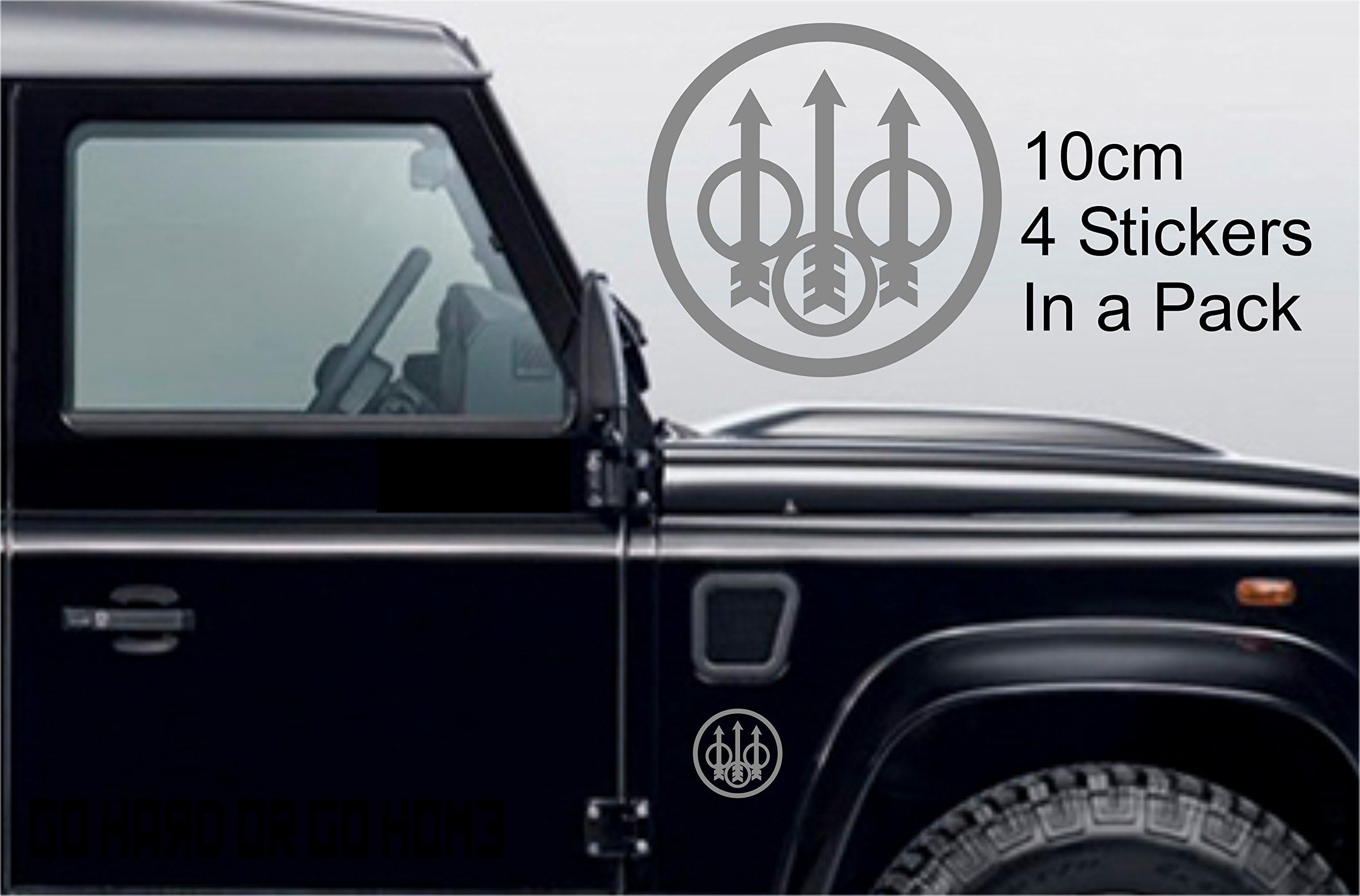Terra NomadeTerra Nomade 4x Small Beretta Sticker Decal, Shooting, 10cm x 10cm