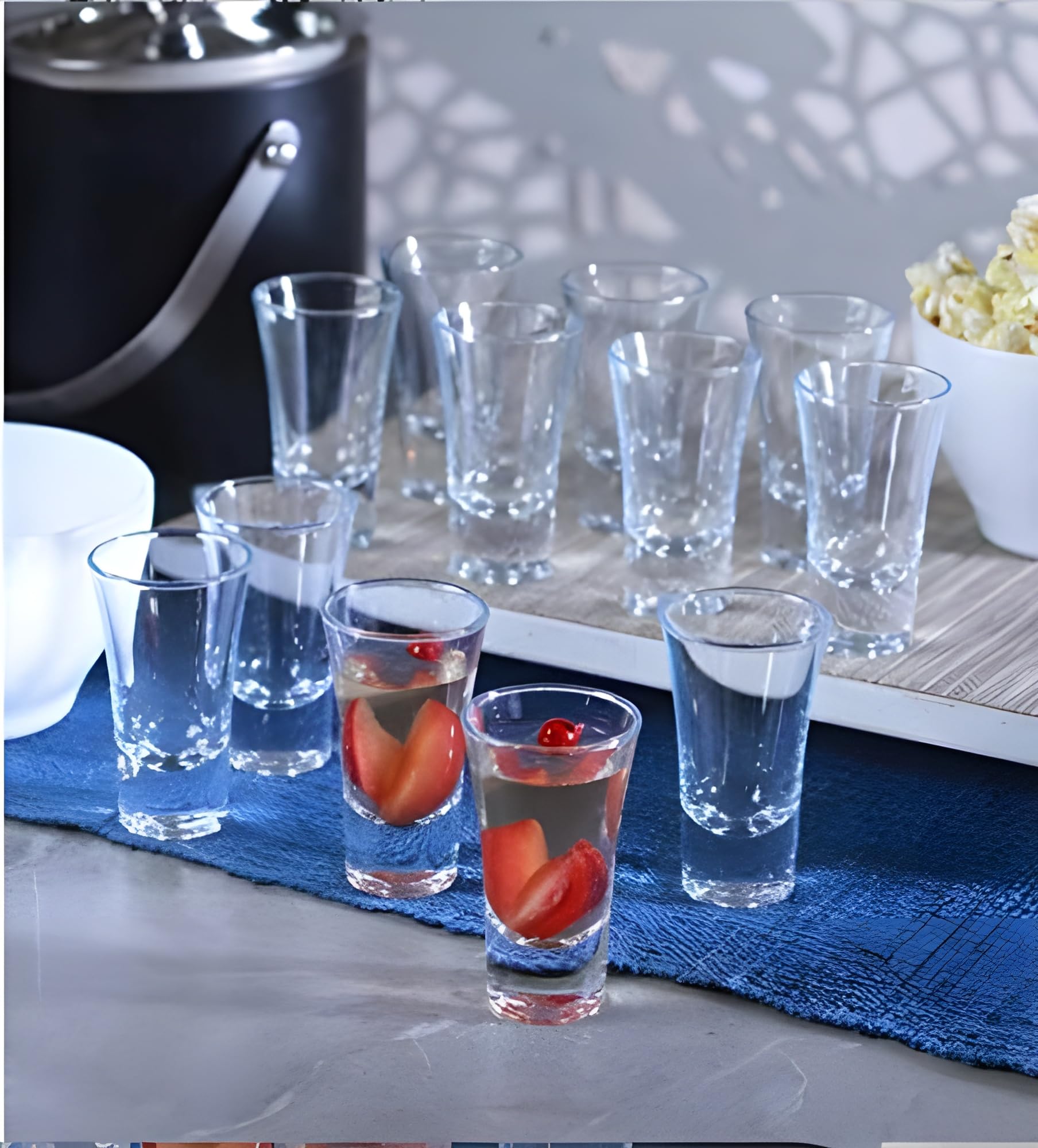 Clear Shot Glasses - 12 Pack for Tequila & More -1 Clear Shot Glasses - 12 Pack for Tequila & More -1