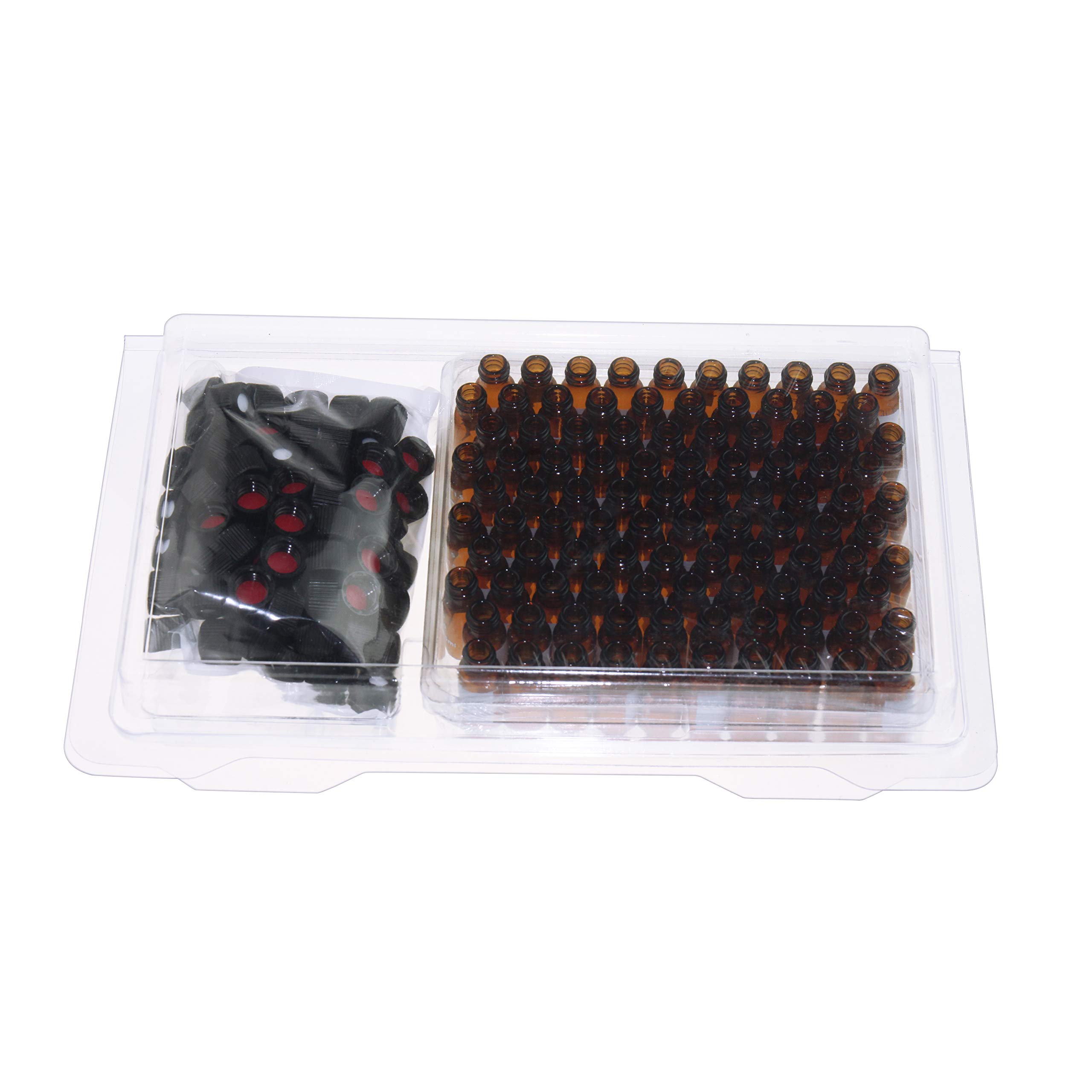 HPLC Vials - Amber Autosampler Vials for Chromatography -6 HPLC Vials - Amber Autosampler Vials for Chromatography -6