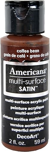 DecoArt Americana Pintura acrĂlica satinada multisuperficie 2 onzas grano de cafĂ© DecoArt Americana Pintura acrĂlica satinada multisuperficie 2 onzas grano de cafĂ©