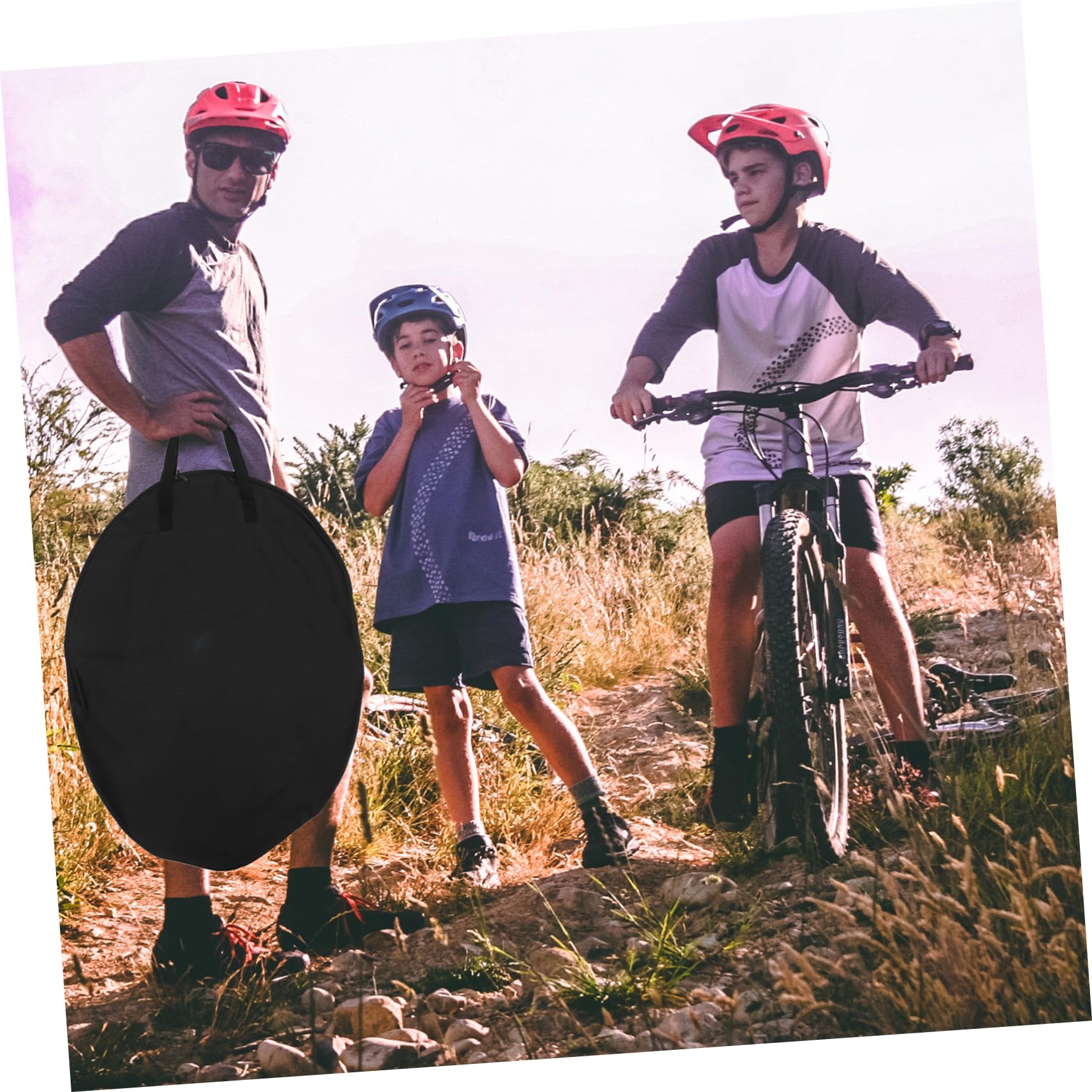 Toyvian Borsa per Ruote di Bicicletta Borsa per Ruote di Mountain Bike Protezione da Pioggia e Ghiaccio Facile da Trasportare e Riporre