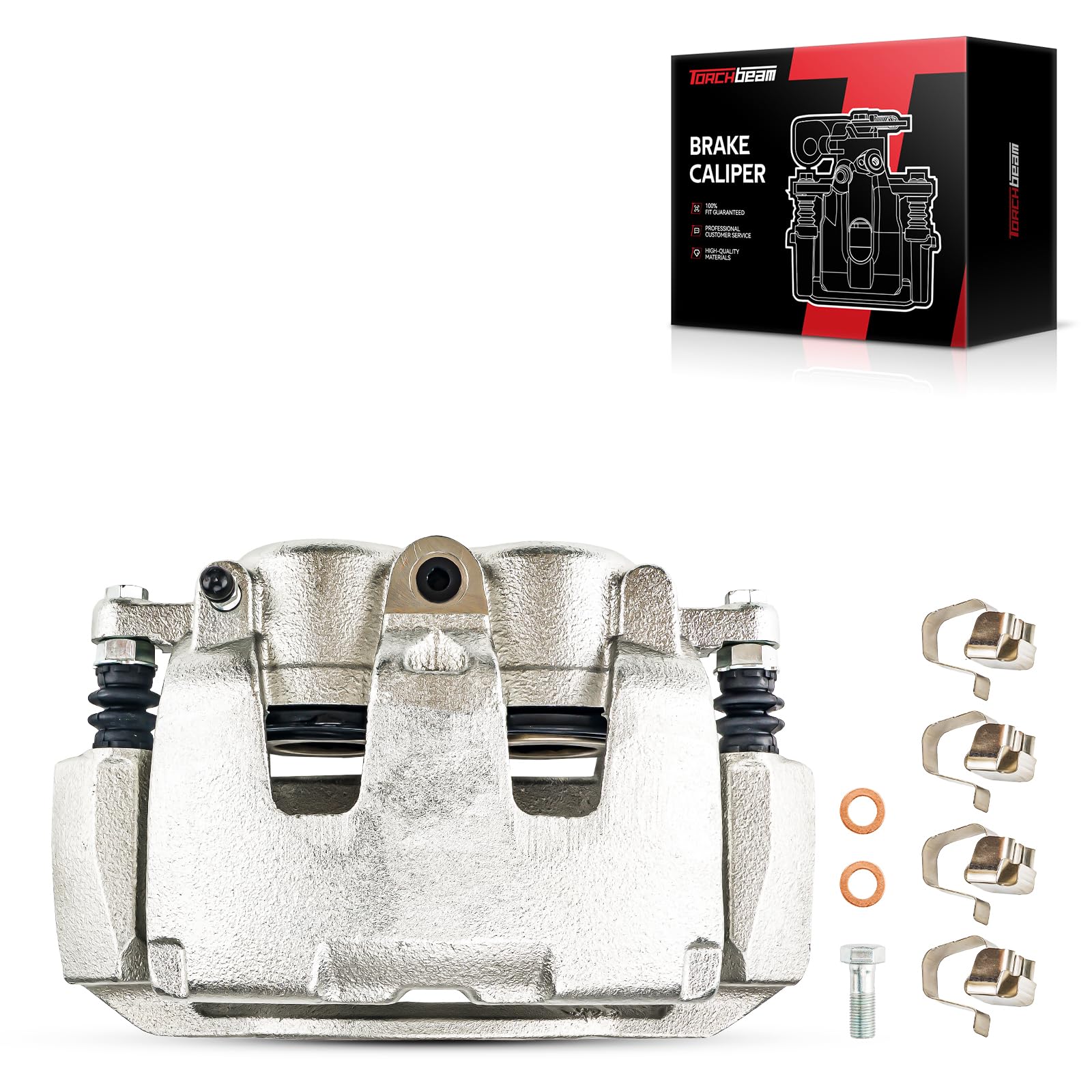 Torchbeam Brake Caliper For Ram Dodge Chrysler Front left for 2011-2018 1500, 2019-2022 1500 Classic, Ram 1500, Front Right for 2007-2009 Aspen, 2007-2009 Durango, Disc Brake Caliper Replace# 18B5055