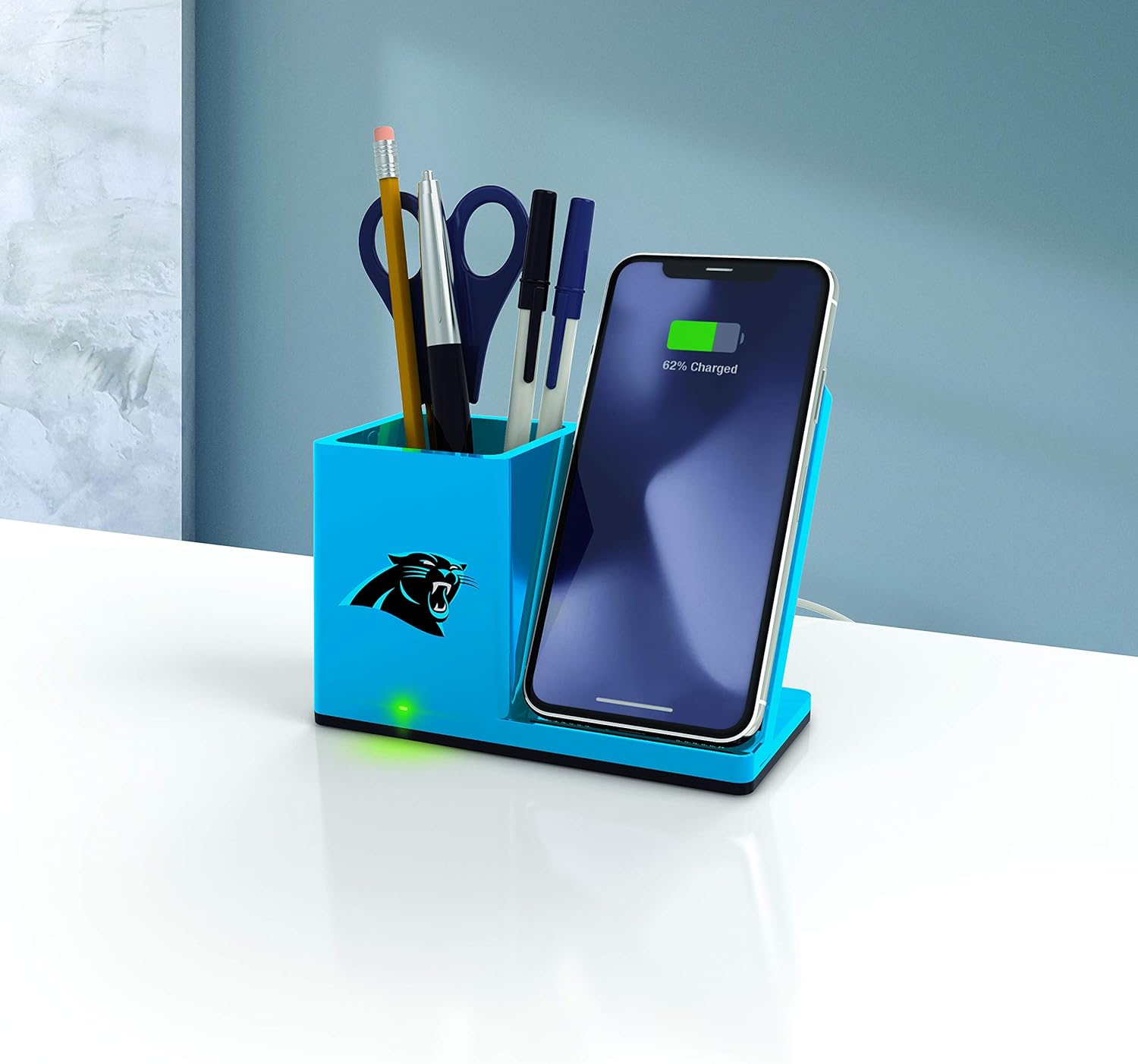 SOAR NFL Unisex Wireless Charging Stand and Desktop Organizer