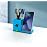 SOAR NFL Wireless Charger and Desktop Organizer, Carolina Panthers