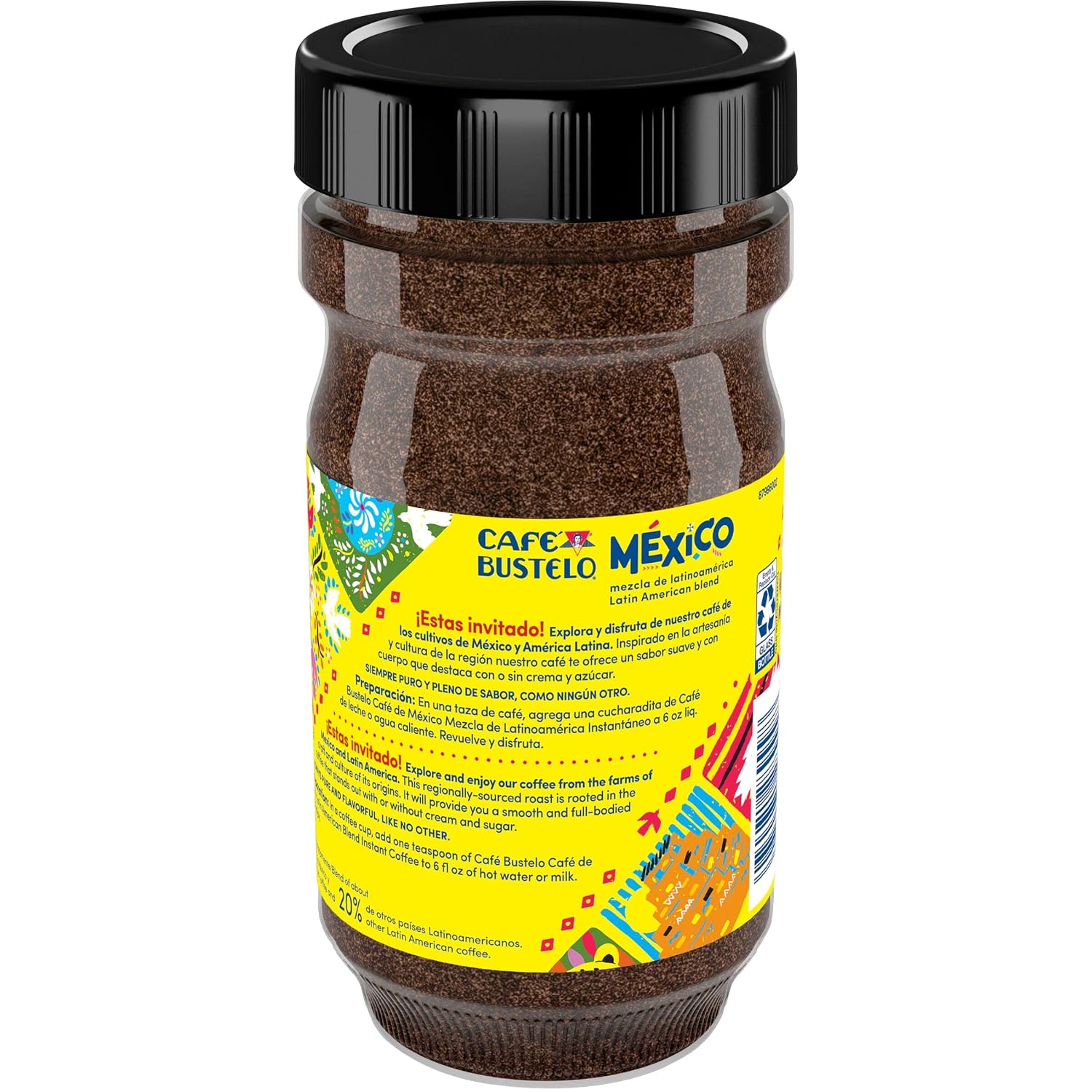 Café Bustelo México Latin American Blend Instant Coffee, 7.05 Ounces