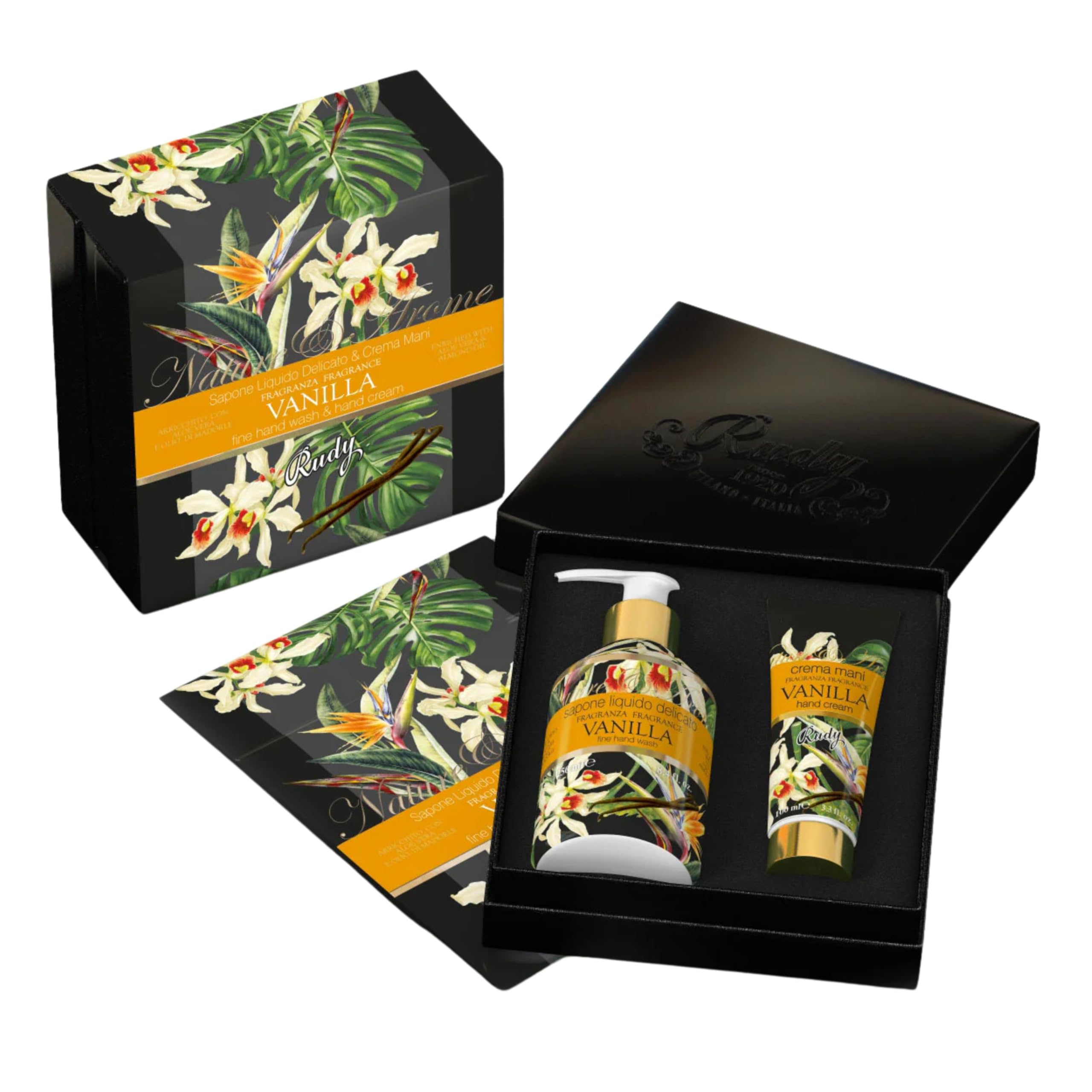Rudy Nature&Arome Linea Vanilla Set Sapone Liquido 250 ml+ Crema Mani 100 ml