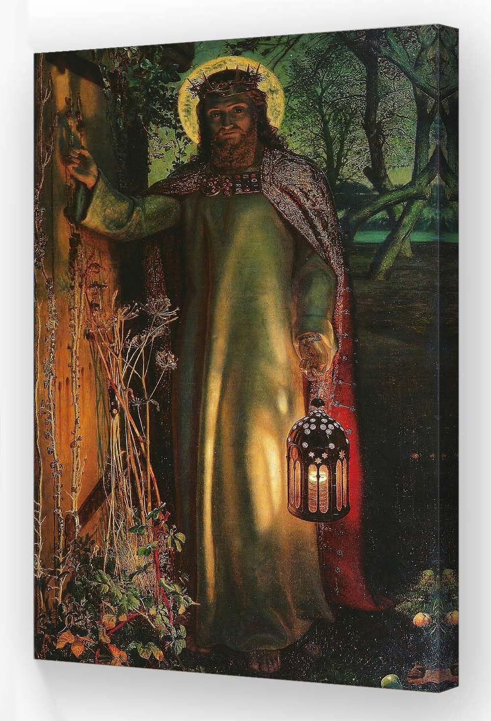 Amazon.com: Wallpicss Jesus knocking at the Door Picture Framed Prints ...