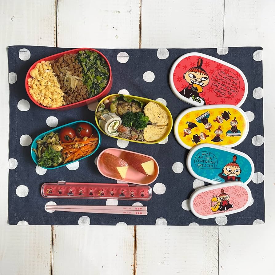 Amazon.co.jp: MOOMIN ムーミン いろんなリトルミイ 4Pランチ