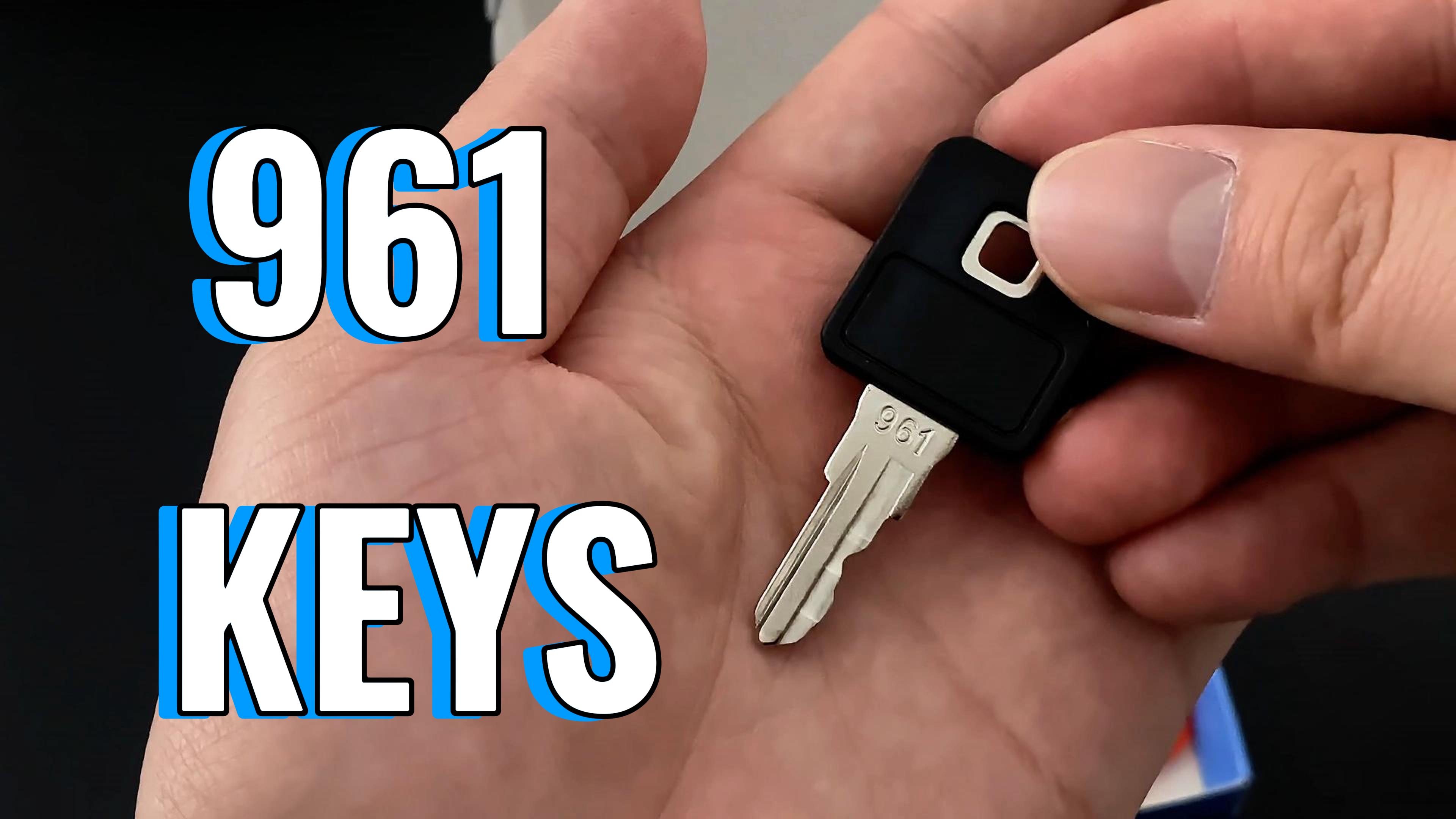 めんこ pkcz Amazon.com: badogrio 961 Ignition Keys Compatible with Ditch