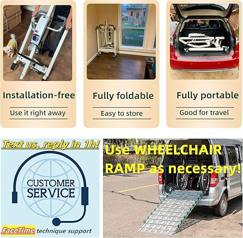 Miniatura 3 de doudouX Elevador portátil Hoyer, elevador de pacientes Hoyer, elevador eléctrico Hoyer, elevador eléctrico para pacientes para uso doméstico o