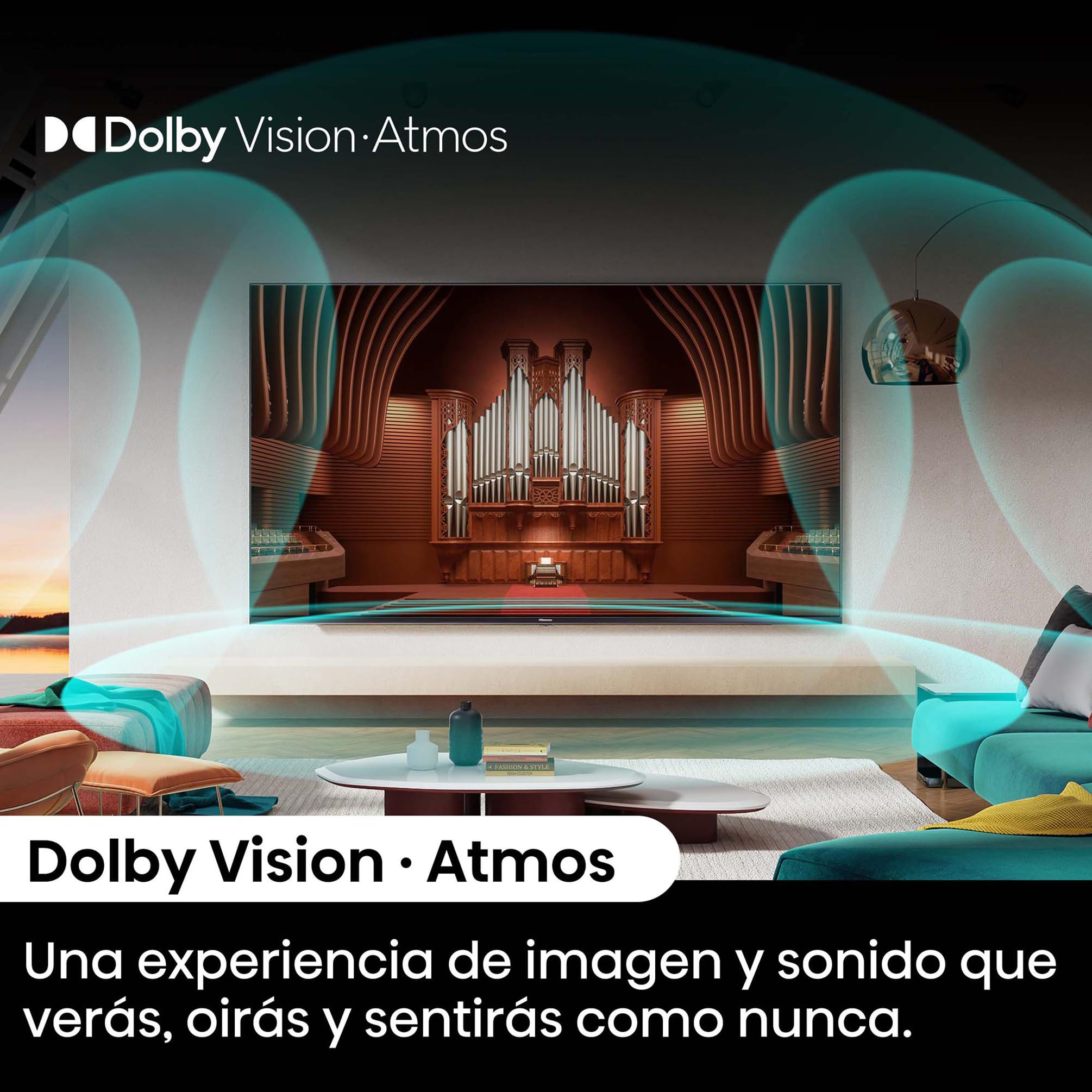 Hisense 43A7NQ - QLED Smart TV, 43 Pulgadas, con Quantum Dot Colour, 60Hz VRR 120 fps, Dolby Vision, Bluetooth&HDMI, Compartir en el televisor, Alexa Built-in (Nuevo 2024)