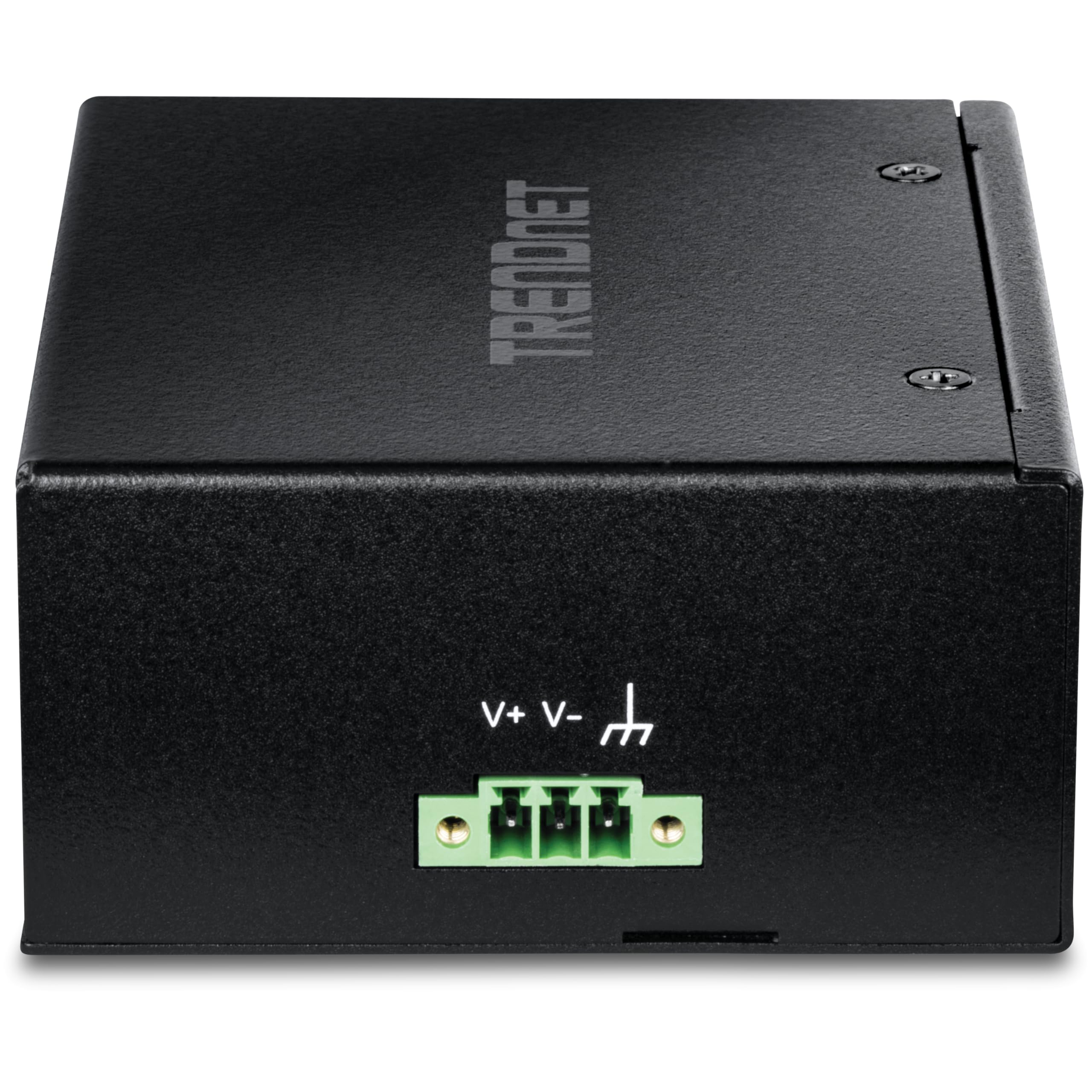 TRENDnet - Mini Interruptor Industrial Gigabit PoE+ DIN-Rail de 8 Puertos, TI-PGLC80, 8 Puertos Gigabit PoE+, 200 W PoE+ de presupuesto de Potencia, 16 Gbps, Compatible con NDAA y TAA