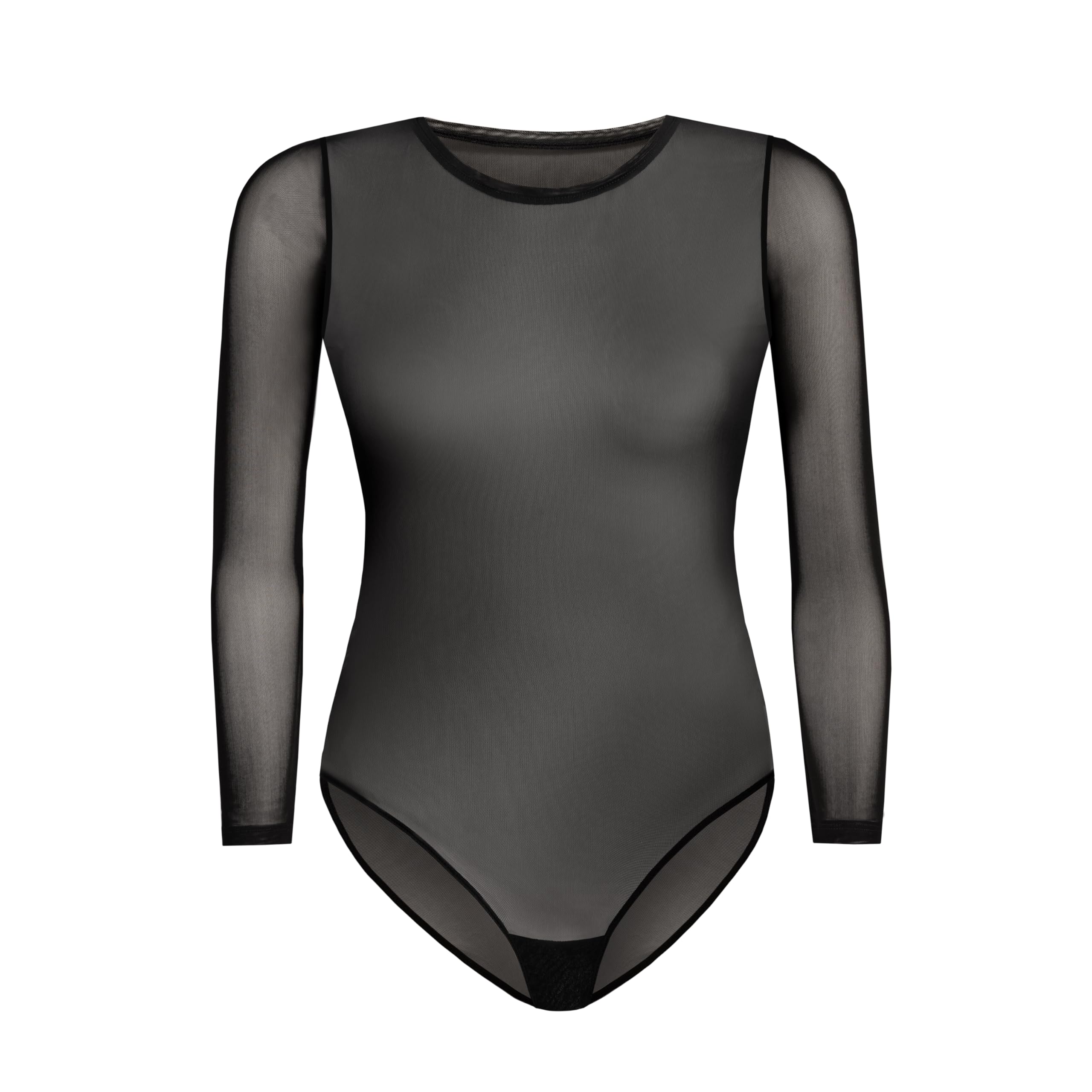 Teyli Body Femme Manche Longue en maille Élégant et Confortable pour Femme Coupe Flatteuse et Polyvalente pour Toutes Occasions.