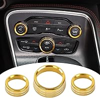 Vista 11 de Voodonala Interruptor de Aire Acondicionado Botón CD Perilla para Dodge Challenger Charger Chrysler 300 300s 2015-2019, para RAM 2013-2024