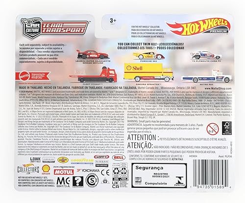 Miniatura 2 de Hot Wheels LB-ER34 Super Silouette Nissan Skyline Fleet Street, Equipo de transporte Nissan Skyline #44