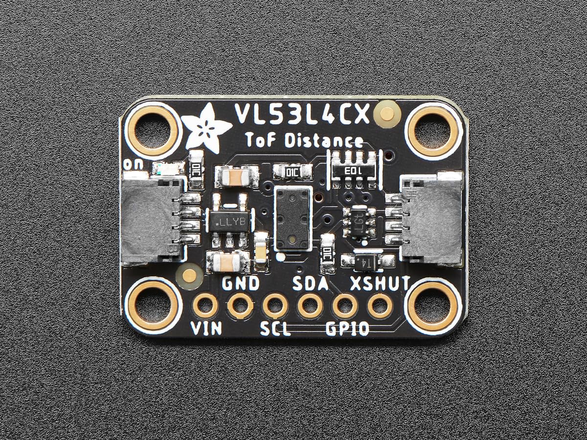 Adafruit Sensor de distancia VL53L4CX Time of Flight aprox. 1 hasta 6000 mm, STEMMA QT/Qwiic, 5425
