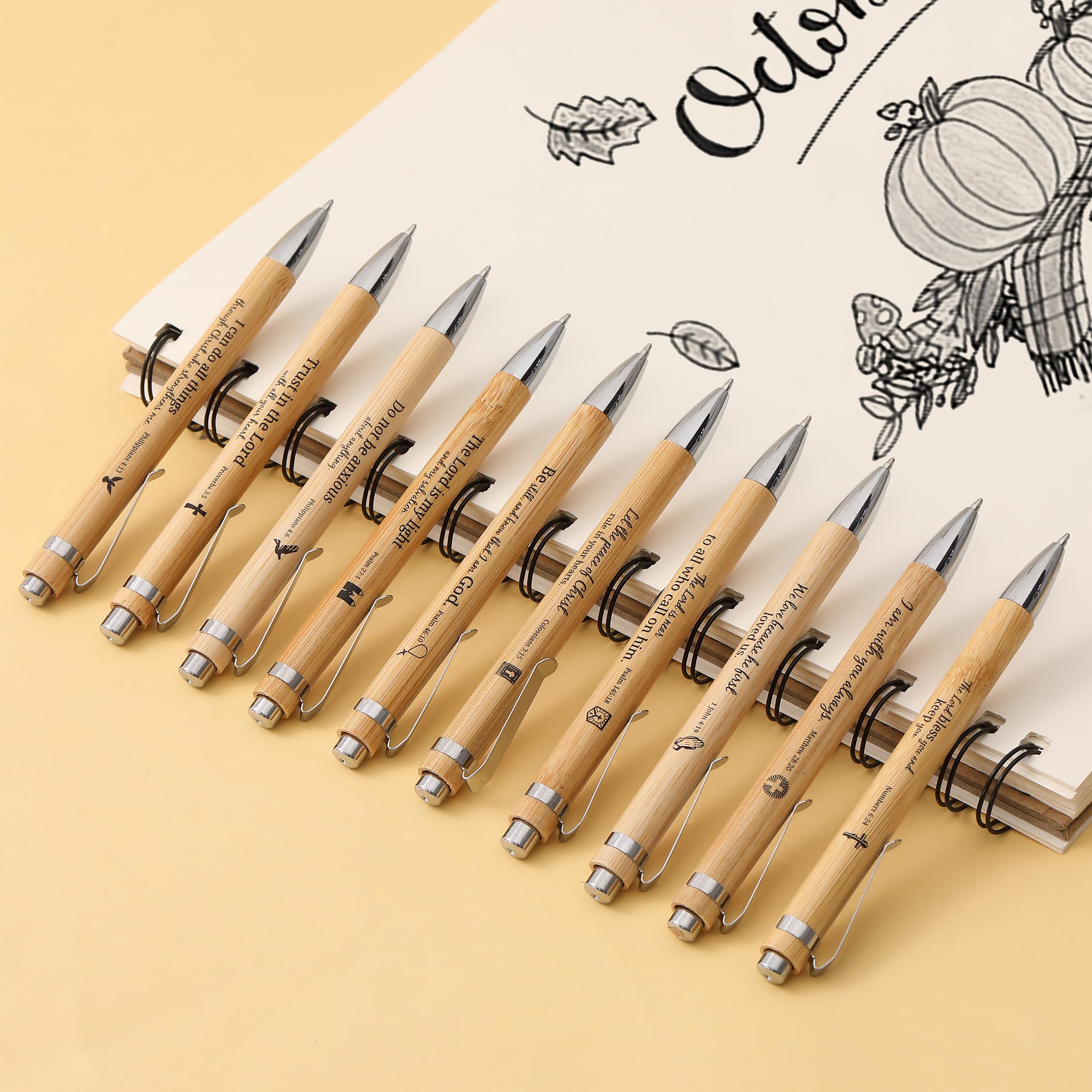 Mr. Pen - Lot De 10 Stylos Esthétiques, Couleurs Assorties