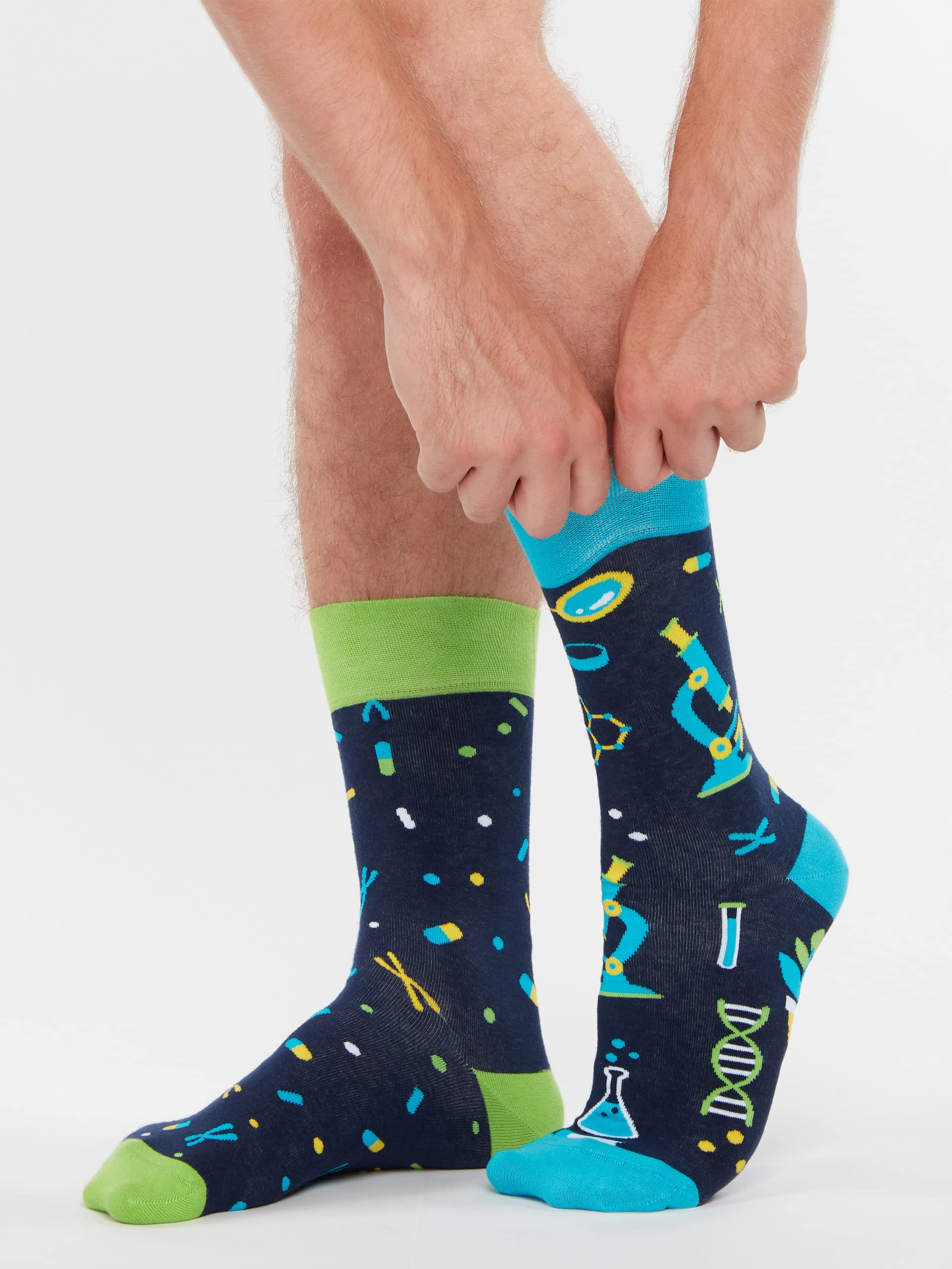Dedoles Calzini Unisex Donna Uomo & Bambini Calze Cotone con tanti Design divertenti Calcio Bicicletta Piante Cavalli Regalo sinistra destra diversi