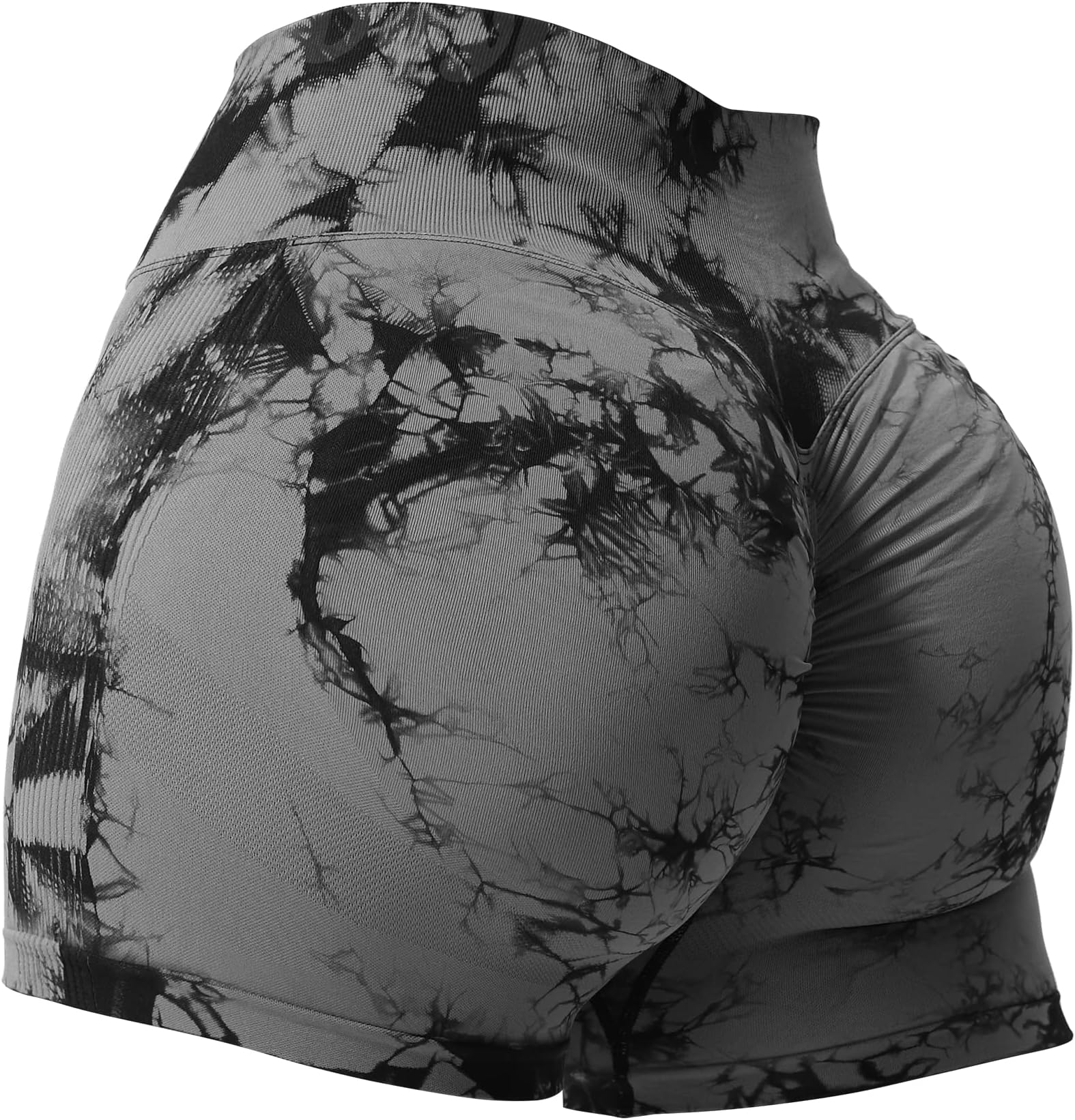 Women Workout Shorts 3.6" Scrunch Butt Lifting Gym Shorts Seamless Yoga Biker Shorts