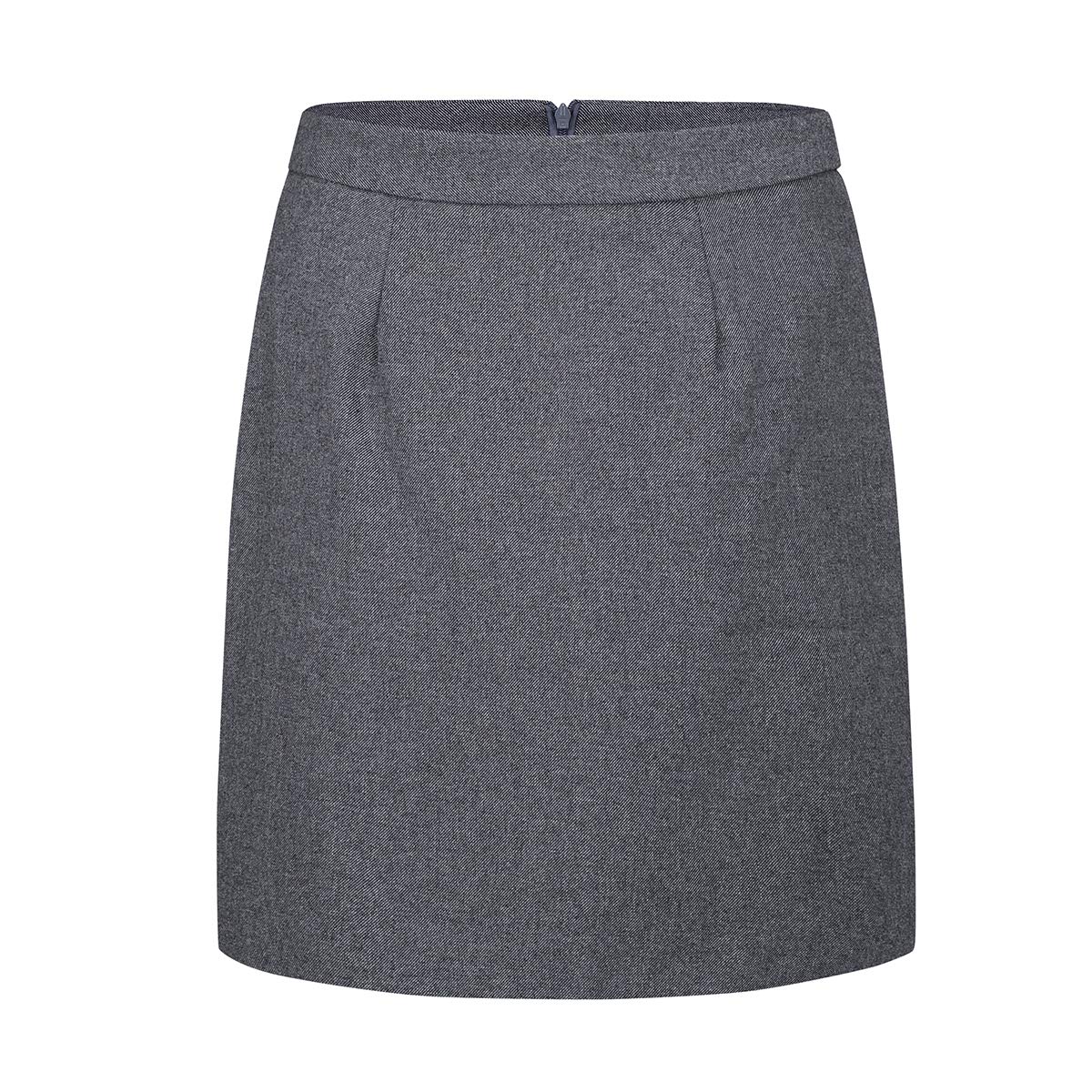 YYNUDA Conjunto de traje para mujer con falda/pantalón, ajustado, elegante atuendo para oficina Gris