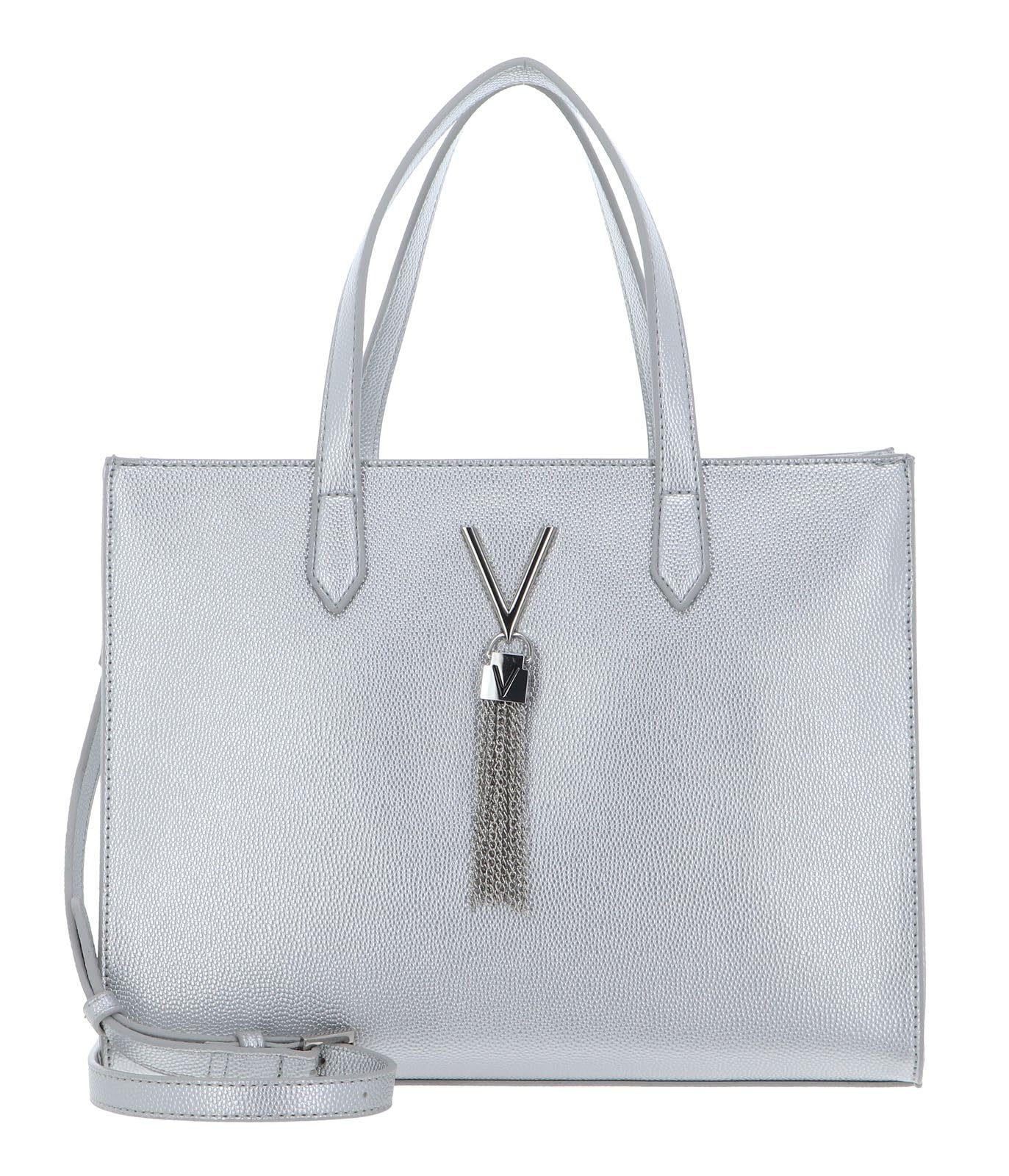 Valentino Women's 1r4-divina Handbag, argento, STANDARD