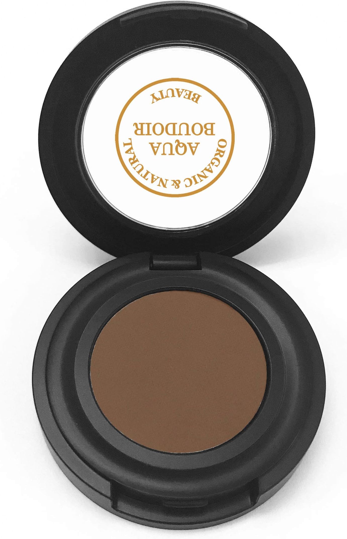 Natural Organic Brow Powder, Non-GMO Gluten-Free Vegan Brows Eyebrow Makeup Powder Concealer - color 186 Deep Brown