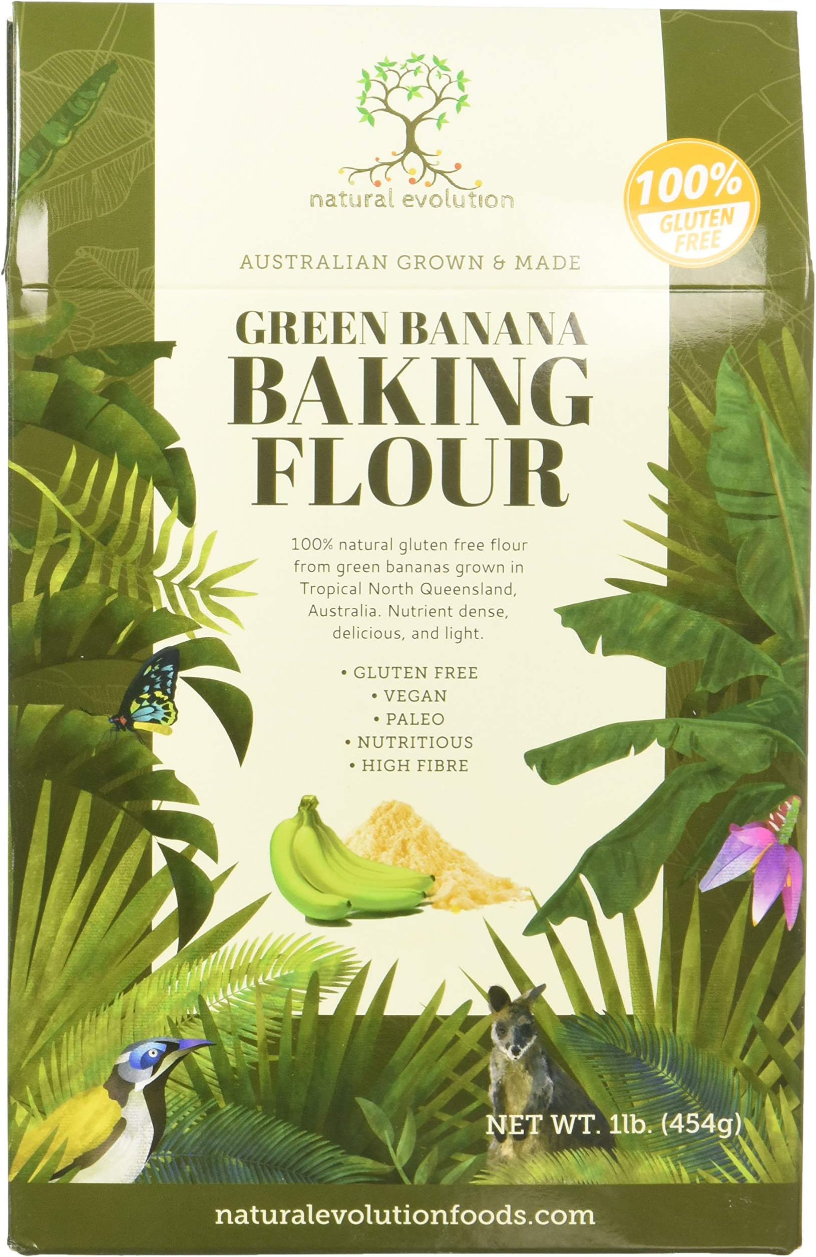 Natural Evolution Green Banana Flour (454g)