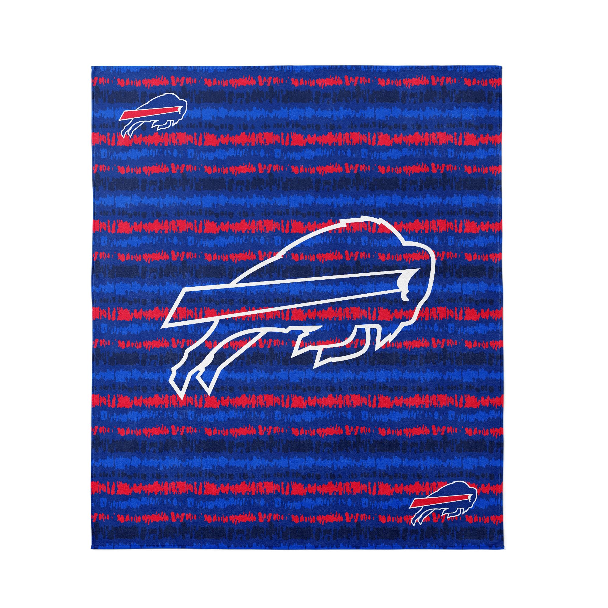 Northwest NFL Buffalo Bills Oversized Microfiber Beach Towel, 60 x 70 Inches – Quick Dry, Sand Resistant, Lightweight, Highly Absorbent, Shibori Design