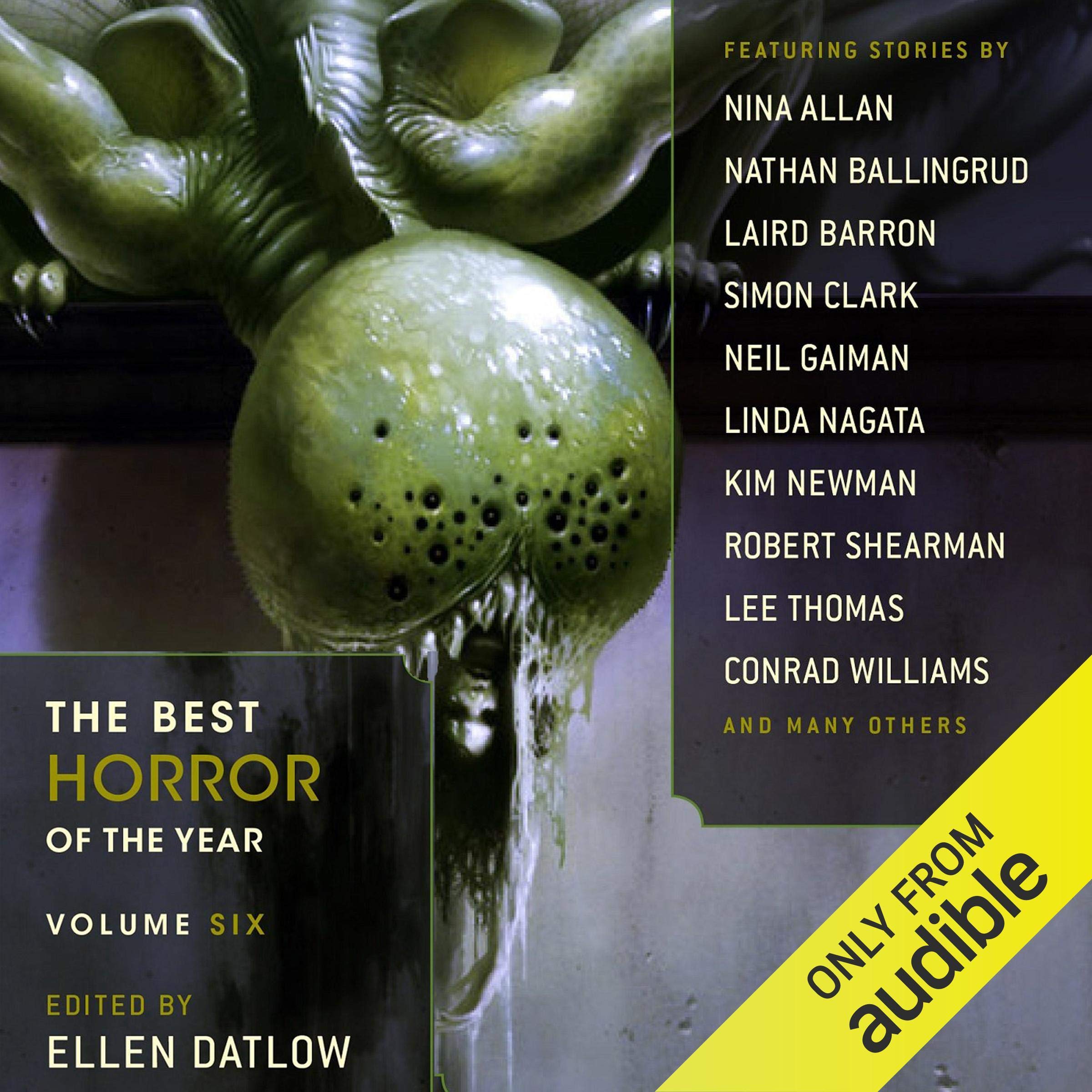 Cover art for The Best Horror of the Year, Volume Six