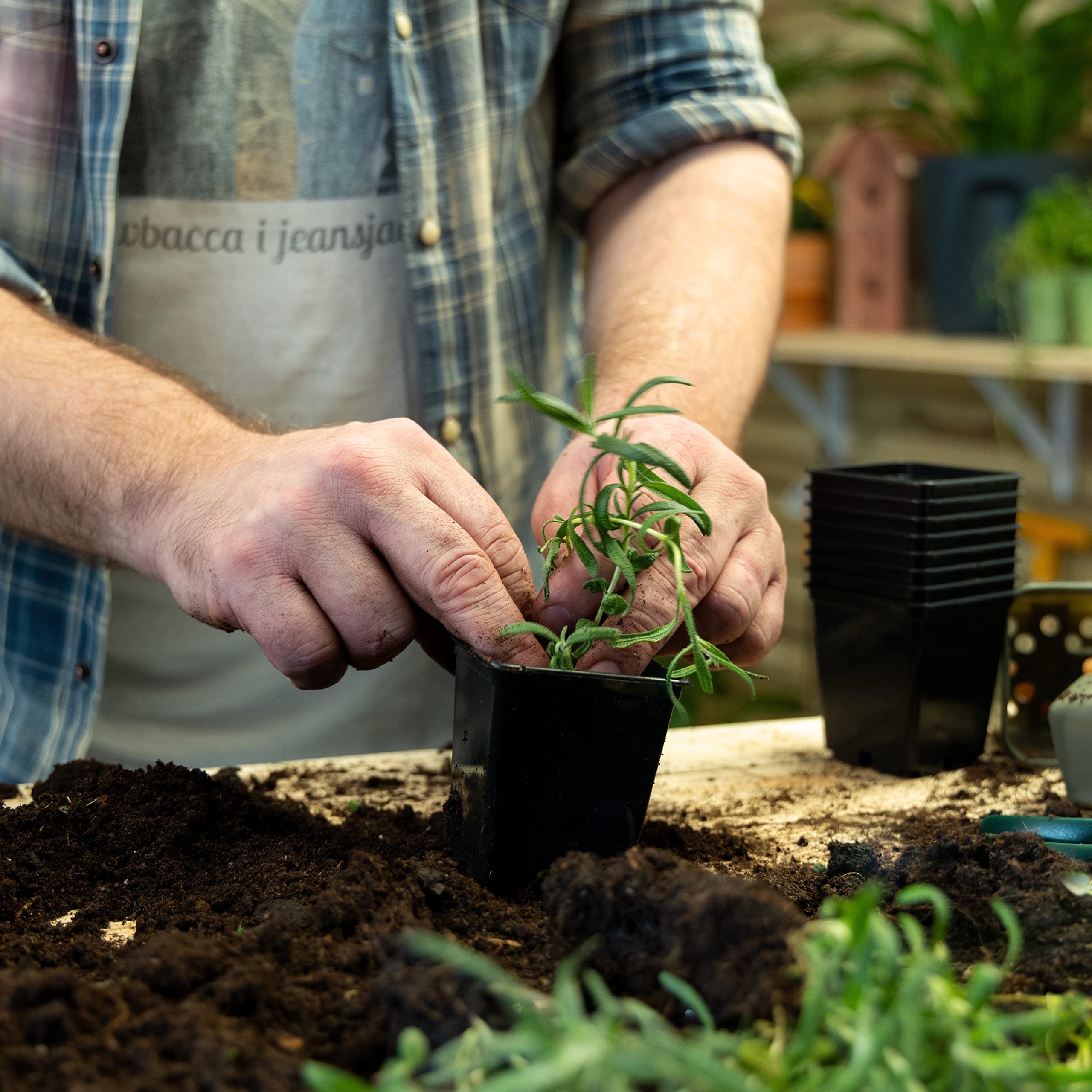 Kunststof kweekpotten voor gezonde plantengroei