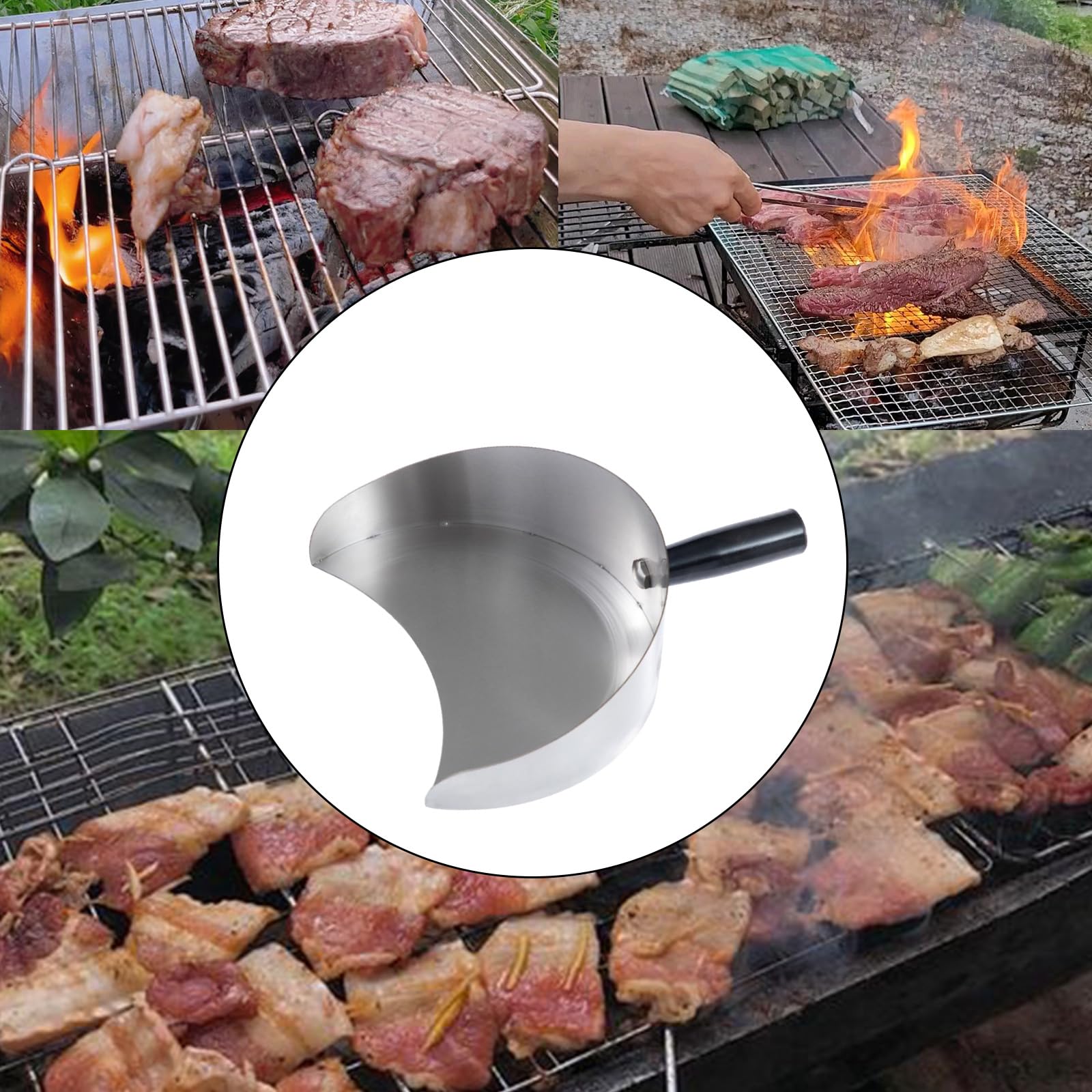 Rożen łapie patelnię łapacz mięsa rożen Doner łopata żyroskopowa do Shawarma Doner Kebab Grills Machine Mięso