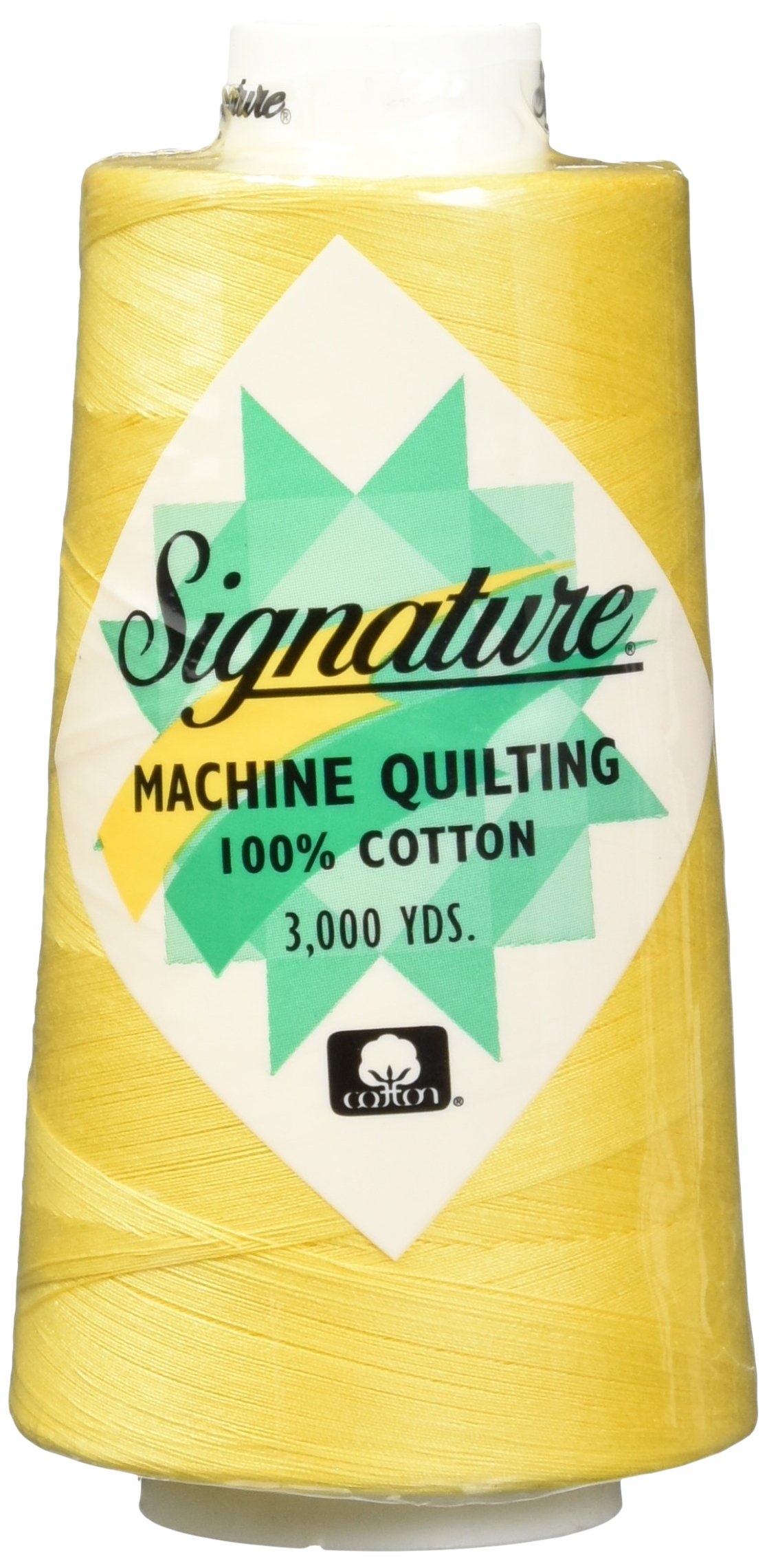 Signature Thread Cotton Qlt 40wt 3000yd Buttercup Notion, 40wt/3000 yd