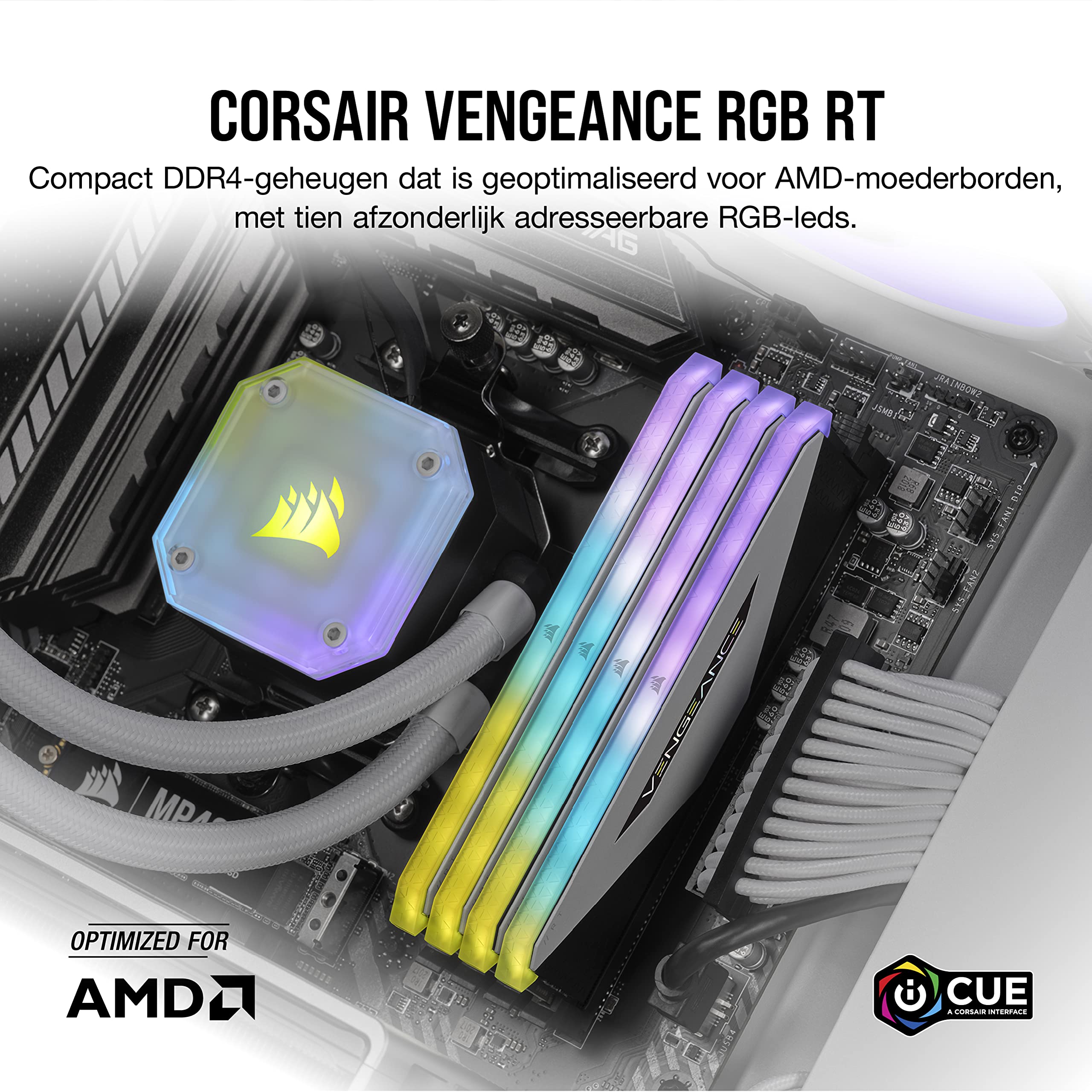 Corsair Vengeance RGB Pro SL DDR4 32GB (2x16GB) 3600Hz C18 ódulos de