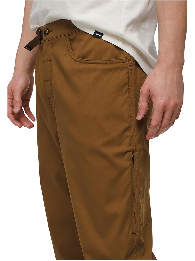 Khaki Prana Stretch Zion Top-Out Pants
