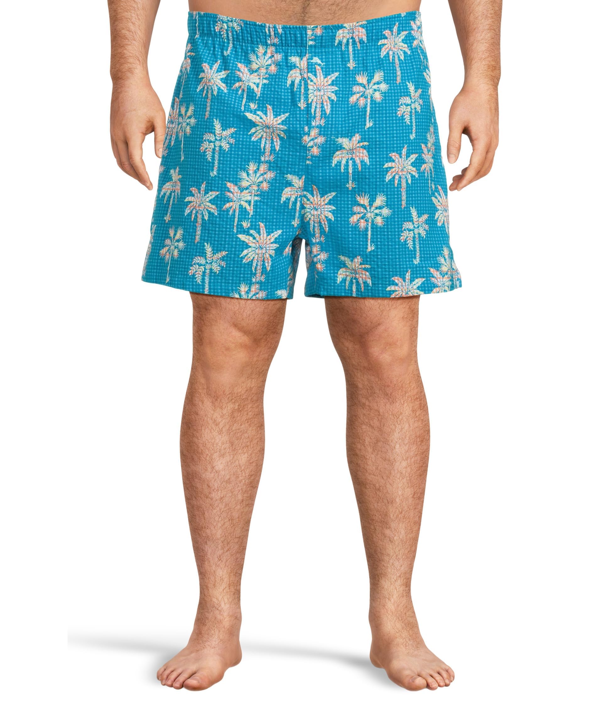 mens Cotton Seersucker Woven Boxer