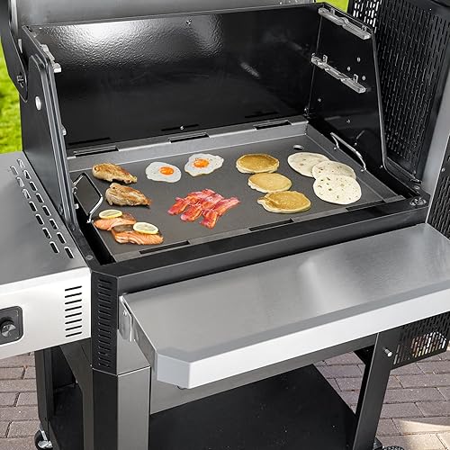 Miniatura 7 de Stanbroil Plancha plana con kit de colector, inserto de parrilla para Masterbuilt Gravity Series 1050 Digital Charcoal Grill and Smoker Combo